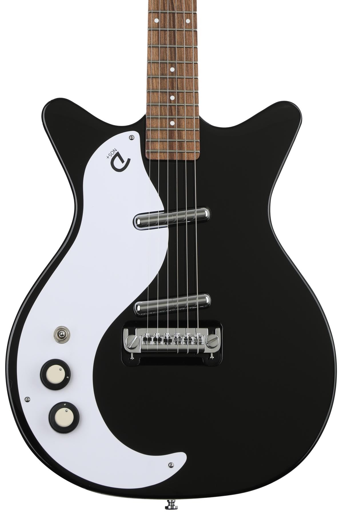 Danelectro '59M NOS+ Left-Handed Electric Guitar - Black