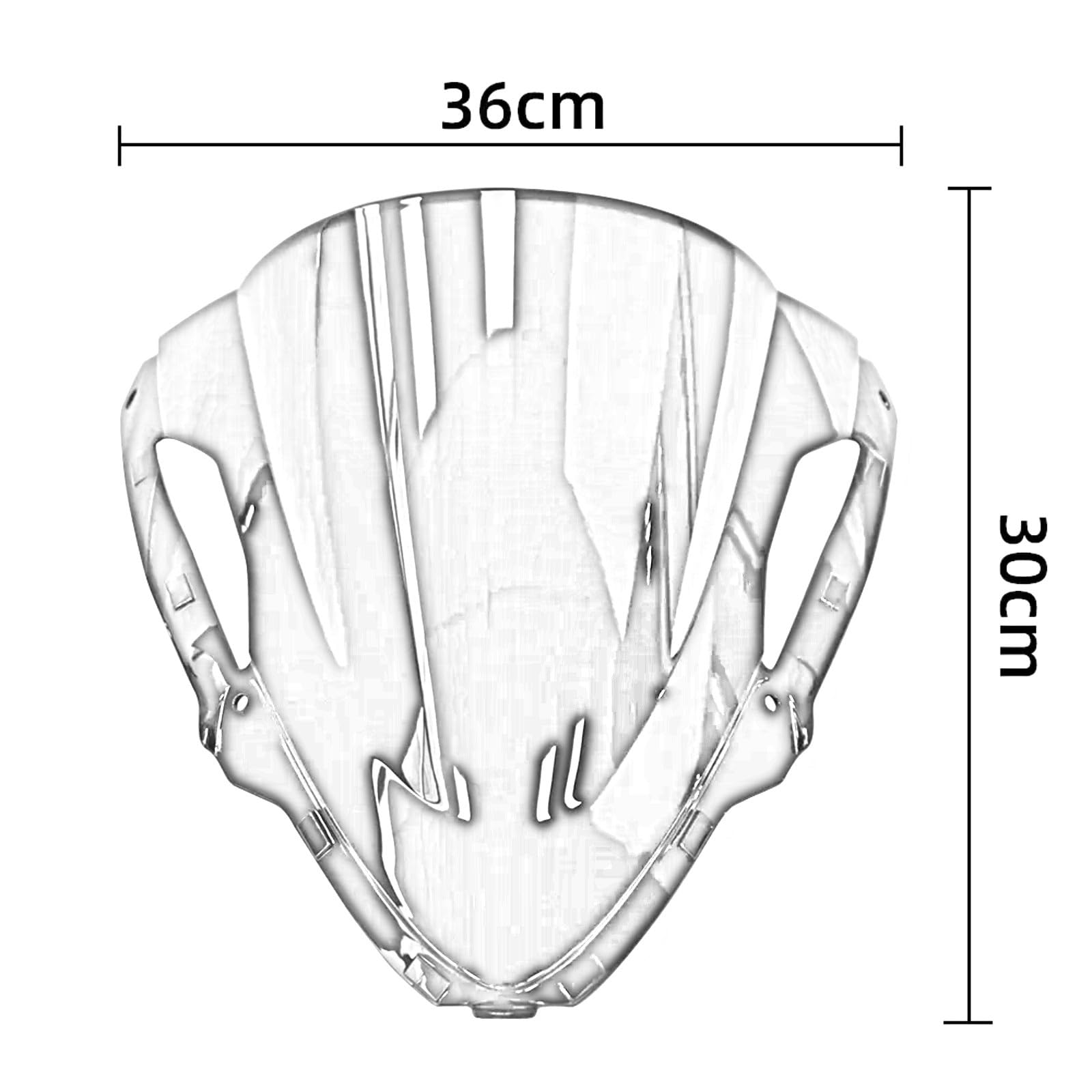 Amazon | オートバイ用デフレクター For ZX-6R 2024 オートバイの