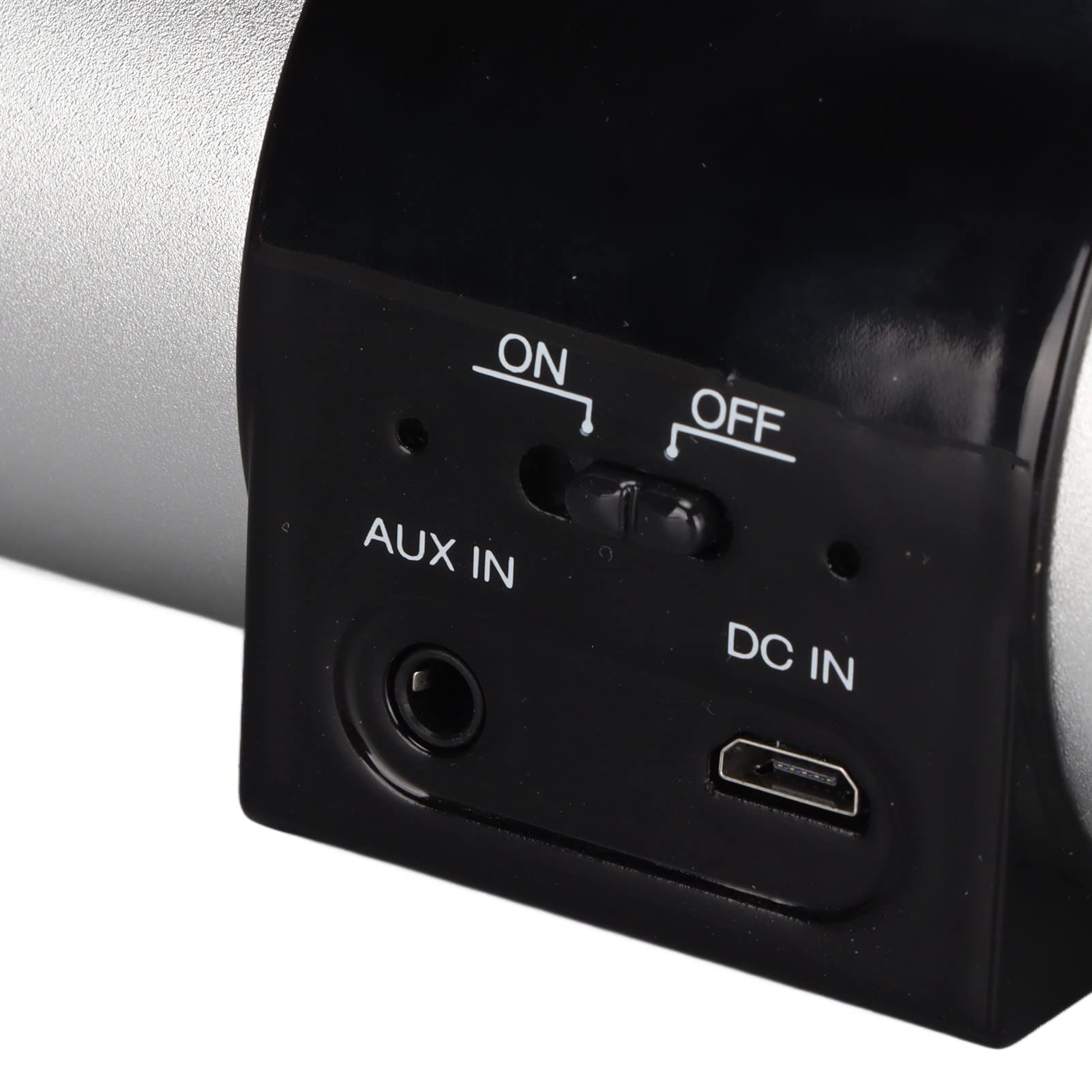 Altoparlante Bluetooth, 2 in 1, supporto per tablet e telefono, per scrivania, altoparlante stereo portatile, doppio driver, ricaricabile, elegante supporto per tablet, soundbar per la casa