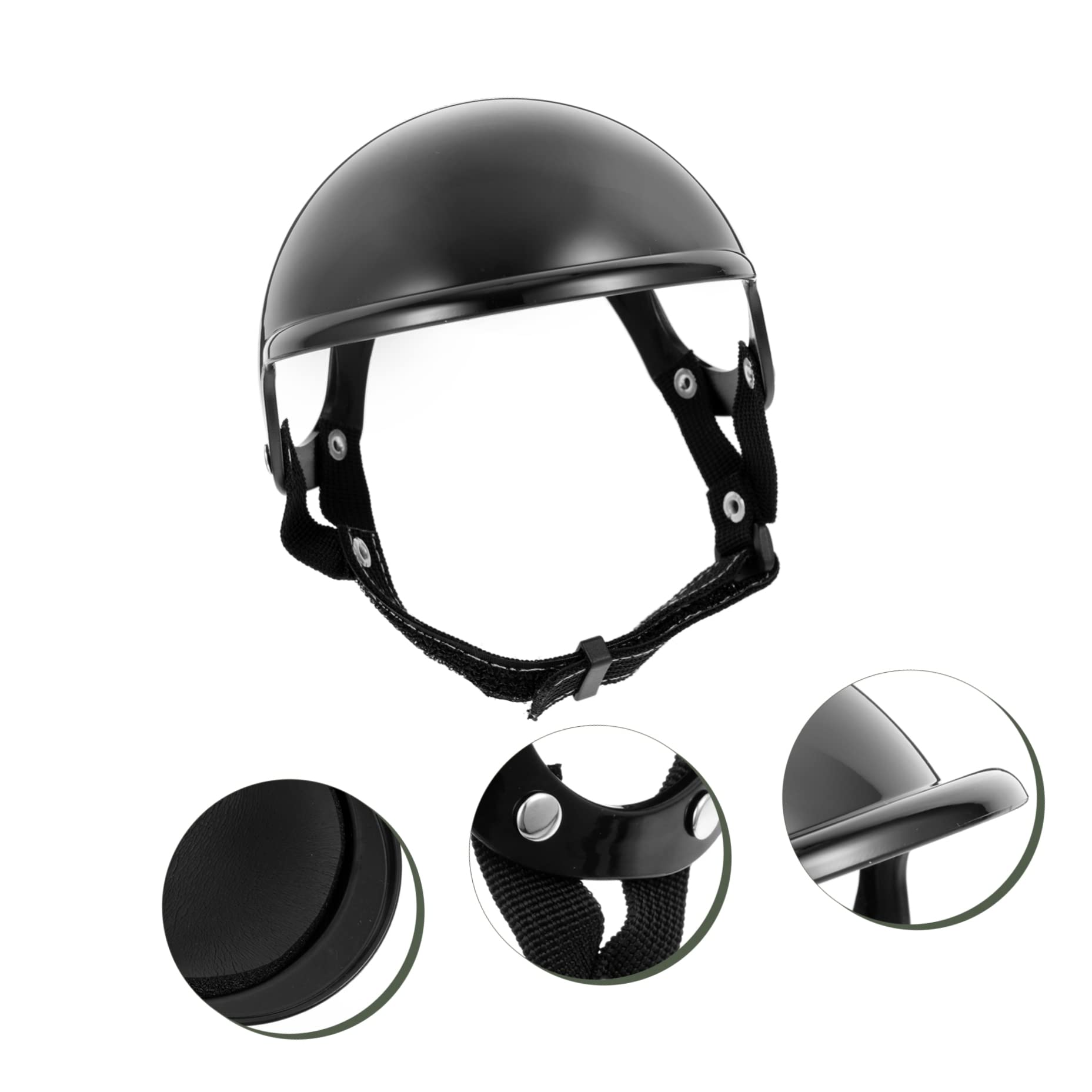 Mipcase 2piezas Casco De Seguridad para Perros y Gatitos Decorativo Sombrero Ligero y Duradero Correa Accesorio para Fiestas y Eventos