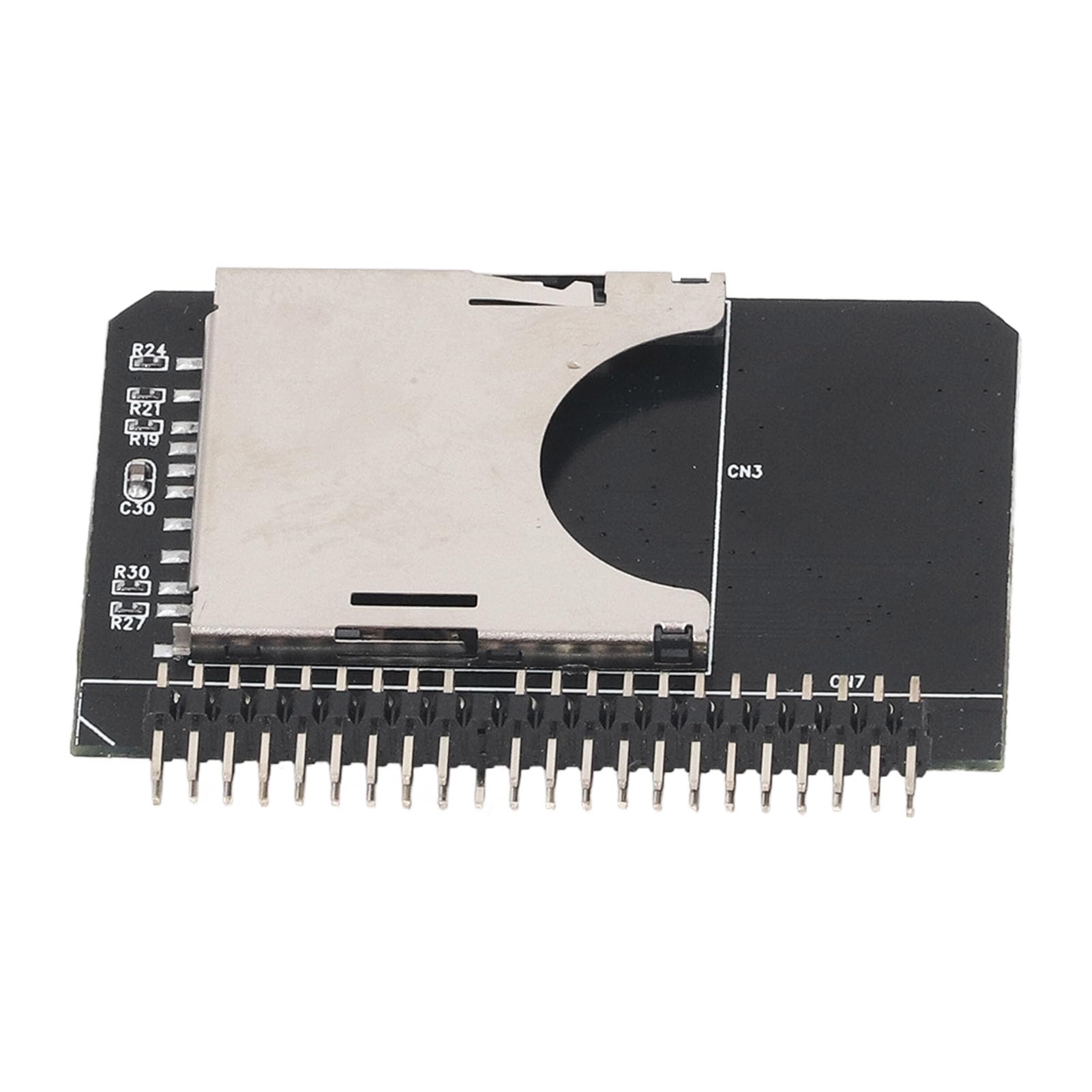 Qiilu SD Card to 2.5 Inch IDE Adapter, SDHC Memory Card Converter to 44 Pin Male PATA Port for Laptop