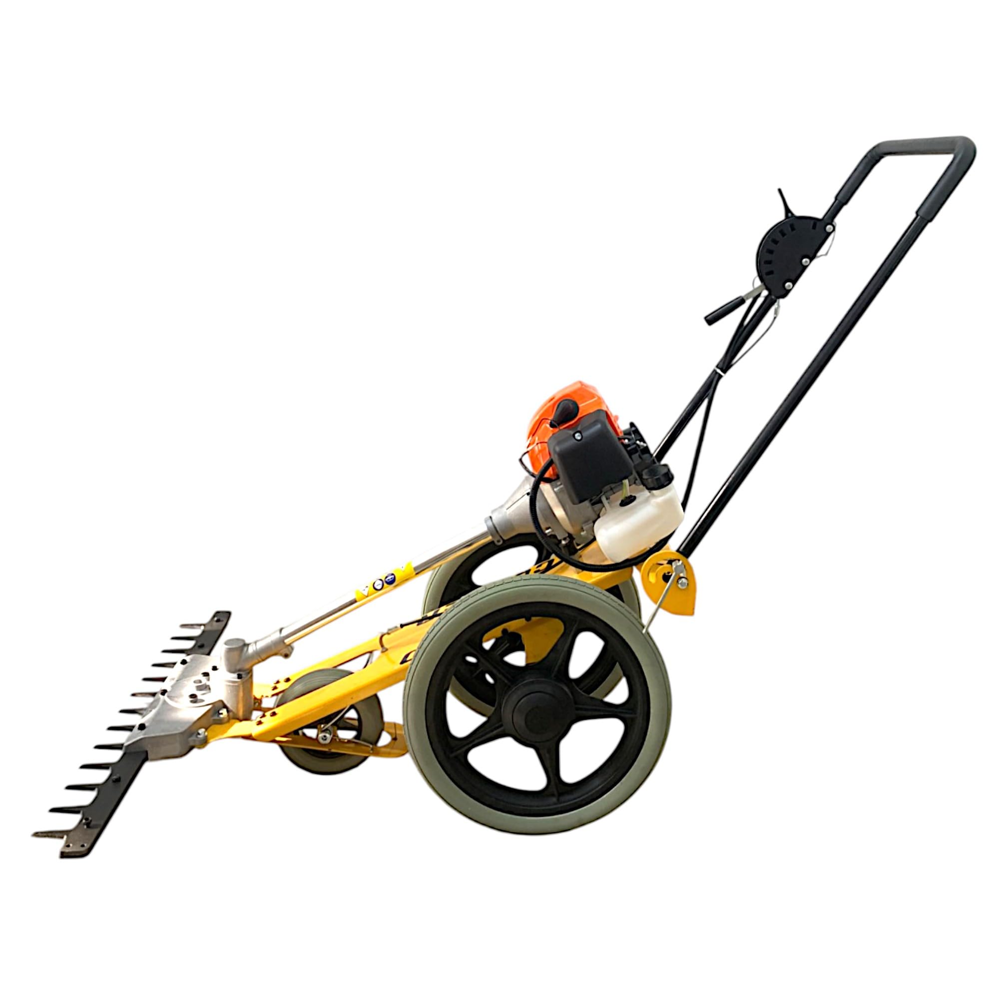 Motofalciatrice a Scoppio 42.5CC Potenza 1.45KW Motore 2 Tempi Larghezza di Lavoro 70cm