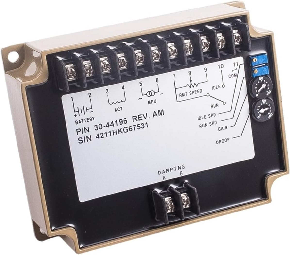 1pcs Engine Control Governor 3044196 Diesel Generator Set Automatic Speed dc Motor Controller Module 12v 24v