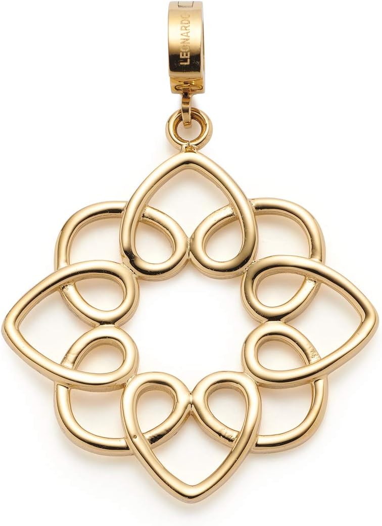 JEWELS BY LEONARDO Anhänger Jamira Blue - Silberfarbener Edelstahl Mit Blau-grauem Glaskristall