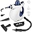 Handheld Pressurized Steam Cleaner with 9-Piece Accessory Set - Multi-Purpose and Multi-Surface All Natural, Chemical-Free St