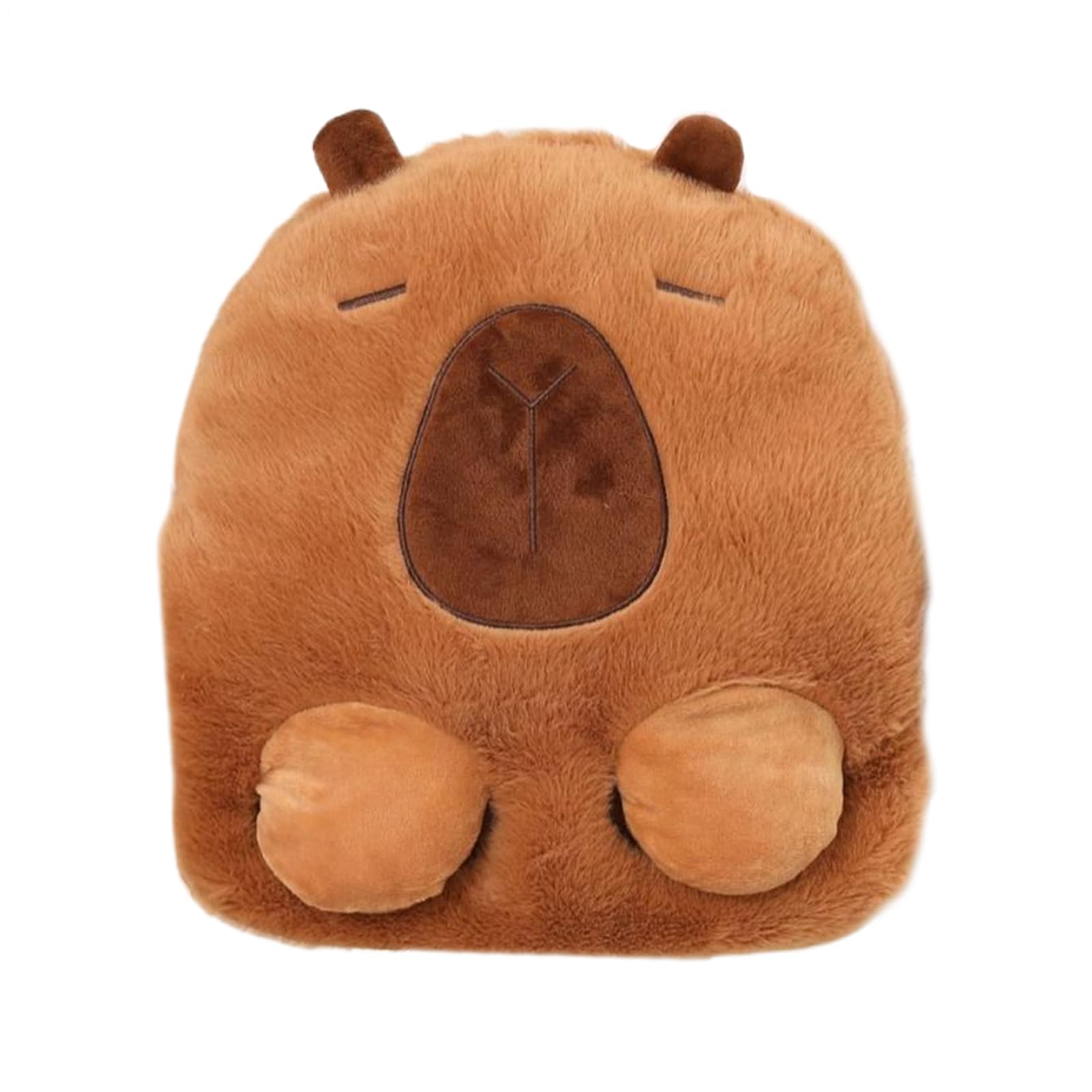 Scaldapiedi Riscaldato Scaldapiedi in Peluche a Forma Animale 2 in 1 | Peluche 3 Livelli di Calore Scaldapiedi con Forma di Animale per le Donne Ricarica USB Portatile Inverno Esterno Interno