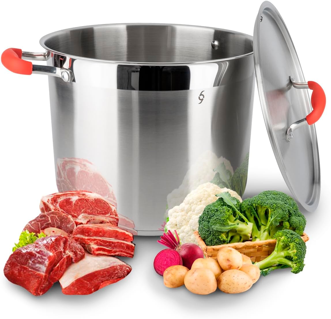 Bogner BCP16L Stainless Steel Steamer 16 Litres, Silver