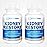 Kidney Cleanse Detox & Repair - Formulated by Kidney Health Expert Living w/Transplant - US Made Kidneys Support Supplement, Detox & Flush - Renal Vitamins 120 Capsules