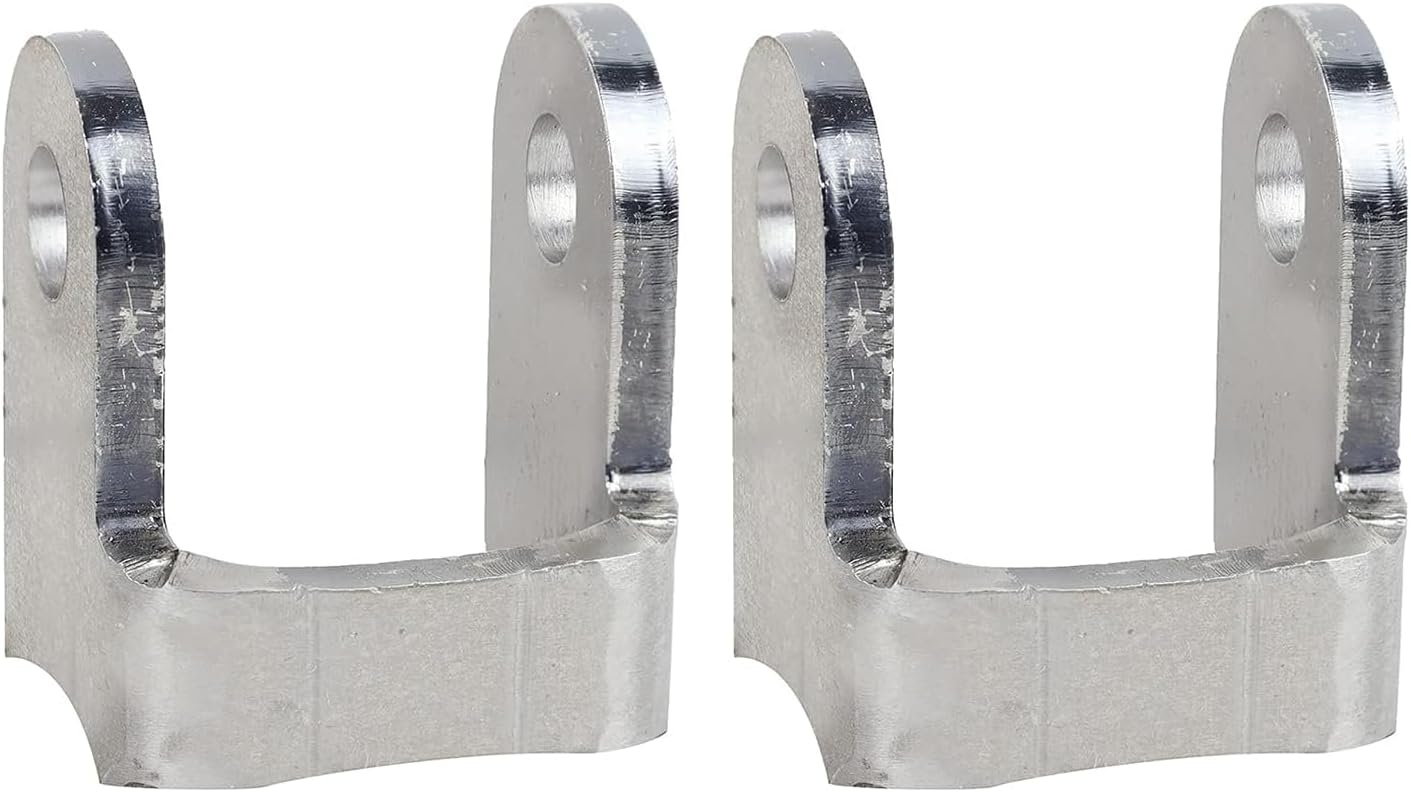 3” Shock Bracket – 6mm HRP&O Steel, 1/2" Bolt Hole, Fits 1.75"–3" Tube – Universal Shock Mount for Custom Off-Road & Performance Suspension Systems – 2 Pack.