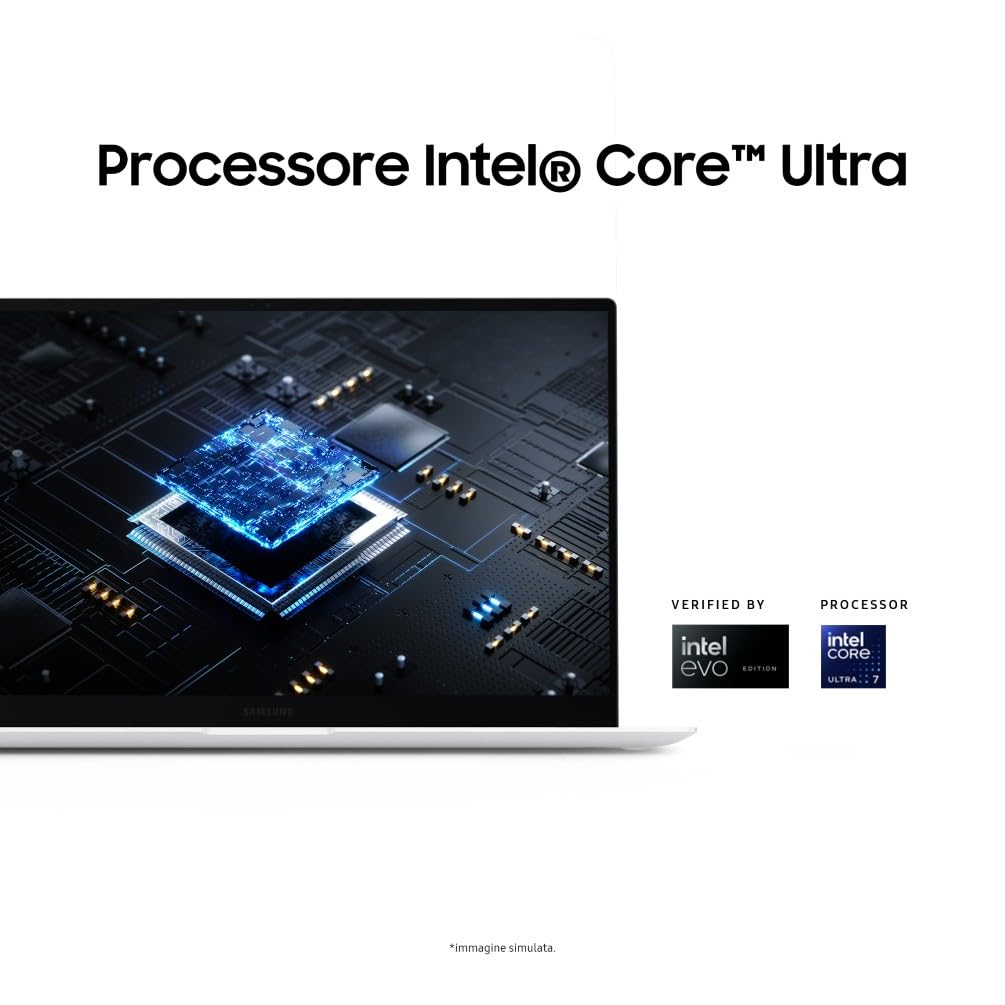 Samsung Galaxy Book2 Pro SE 15.6" AMOLED Intel Core Ultra 5 16GB RAM 512GB SSD Windows 11 Home Silver