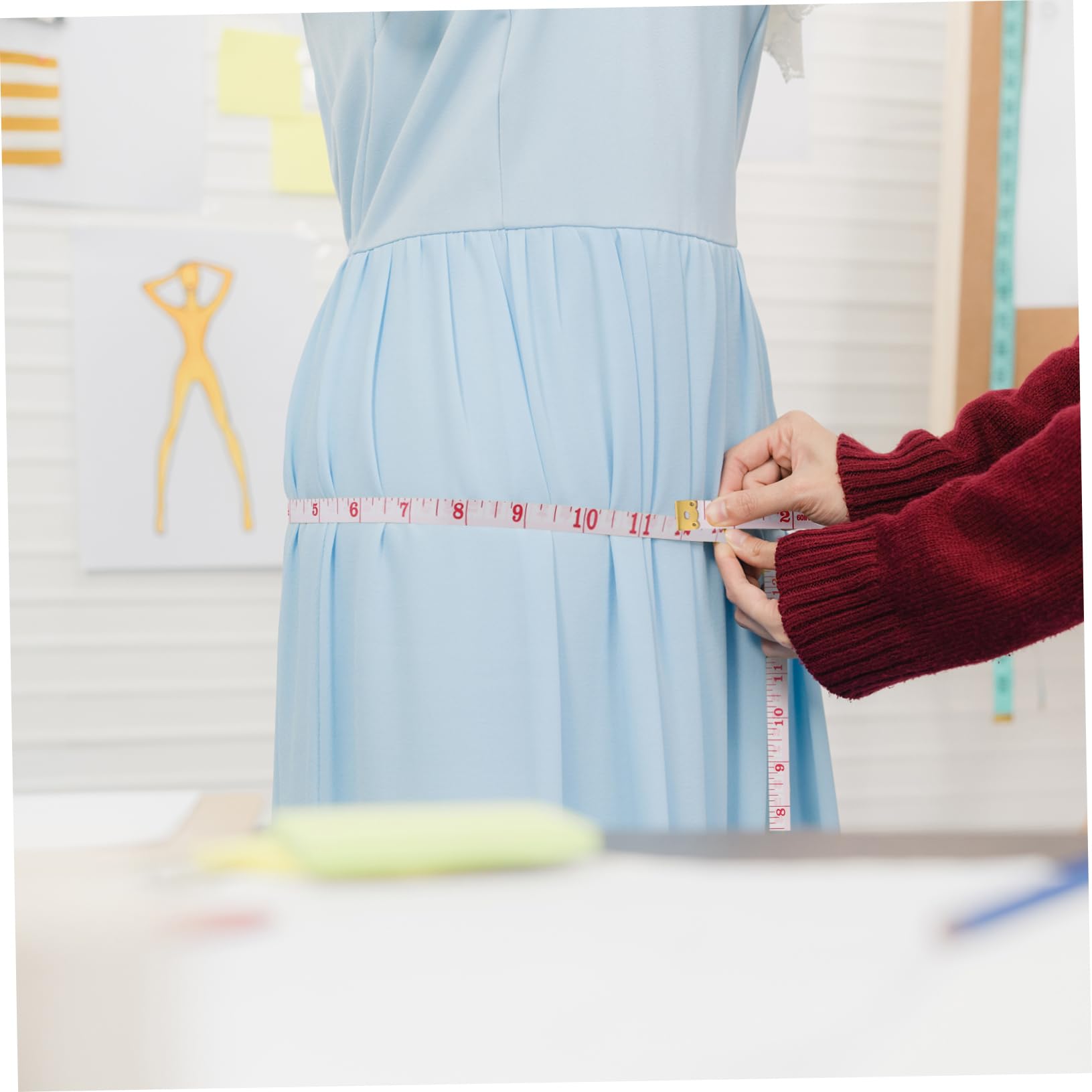 Regla de Curva Francesa para Costura, 1 Juego de Plástico | Flexible y Ligera, Medición Precisa, para DIY y Confección, Adecuado para Principiantes y Diseñadores