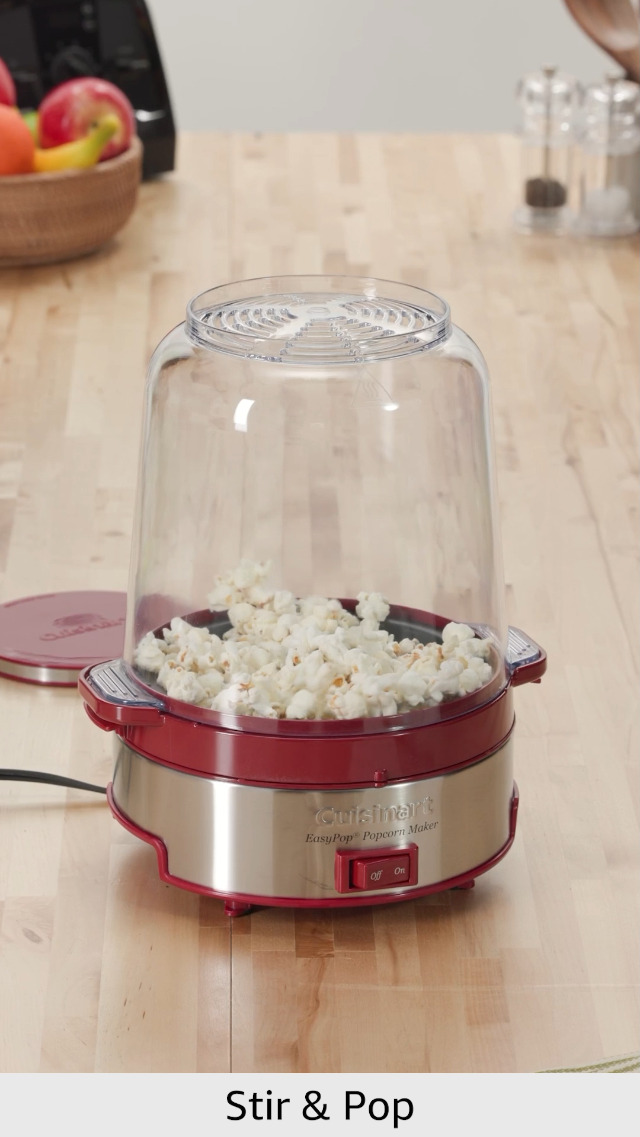 クイジナート ポップコーンメーカー Cuisinart CPM-700 EasyPop レッド