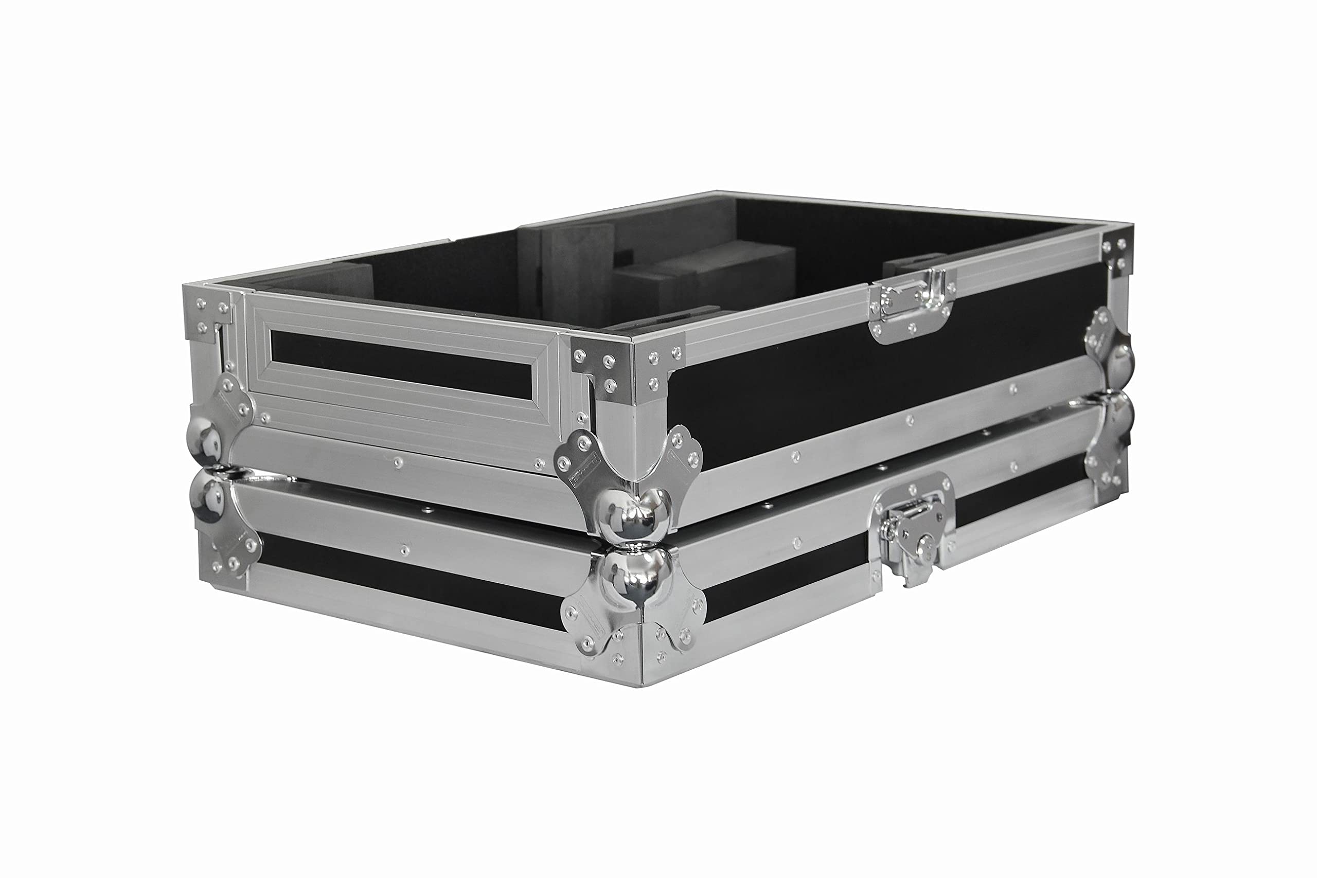 Flight Case per CDJ 900 NXS / CDJ 2000 NXS2, nero, Modern