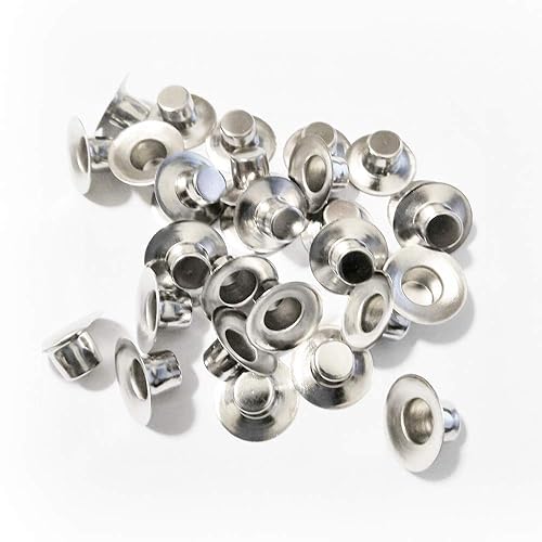 Metal Candle Cups with Round Flat Base - Use with