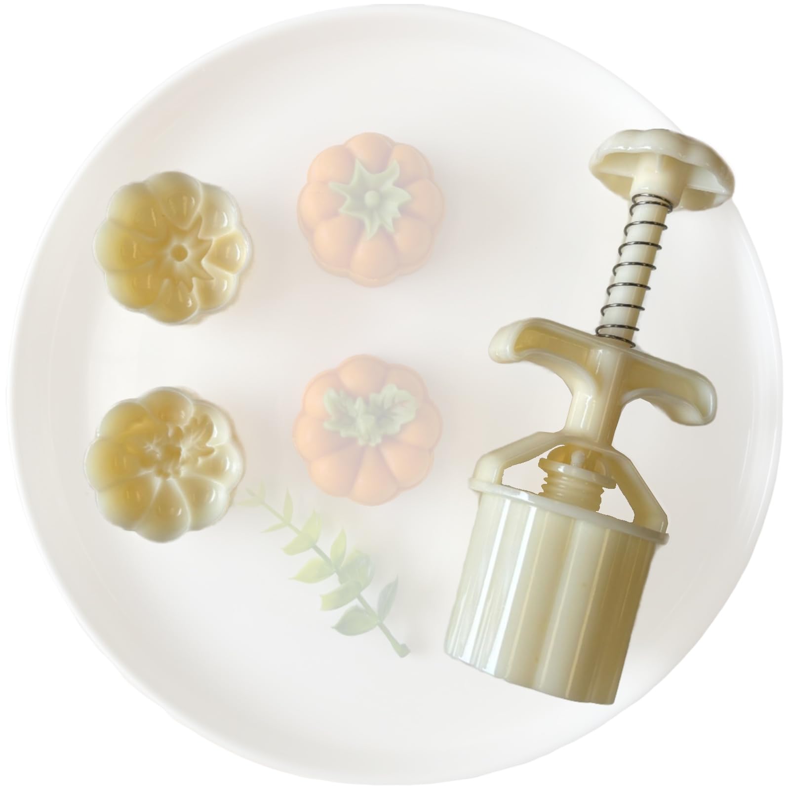 XAGMODSHN Pumpkin Pattern Cakes Press Delicate Embossing Pastries Molds Pumpkin Pattern Treat Stamp for Baking Lover Unique Cakes Designs