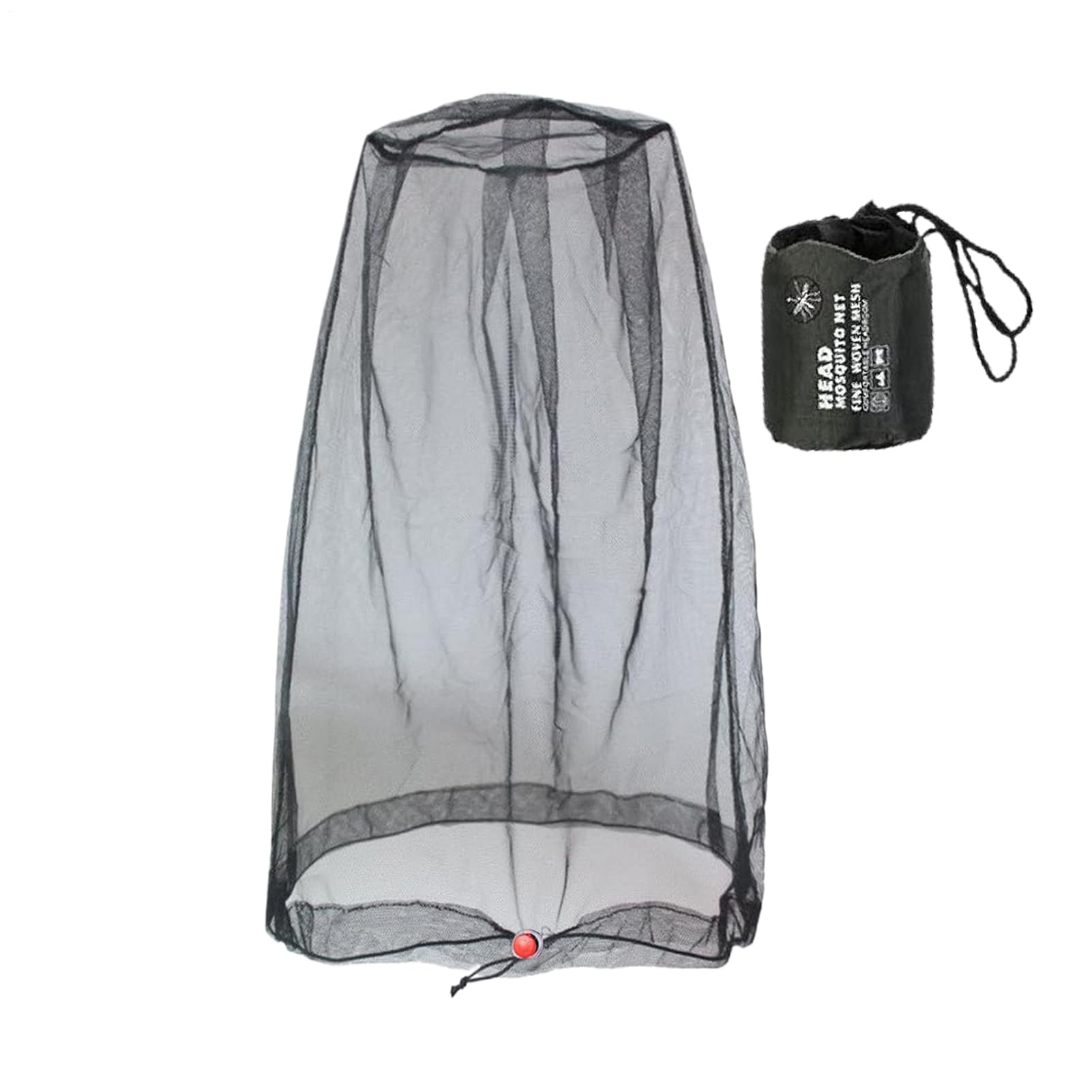 Fly Face Net – Coulisse traspirante fori sottili sopra il cappello – protezione per pesca, campeggio, escursionismo, giardinaggio, attività all'aperto protezione