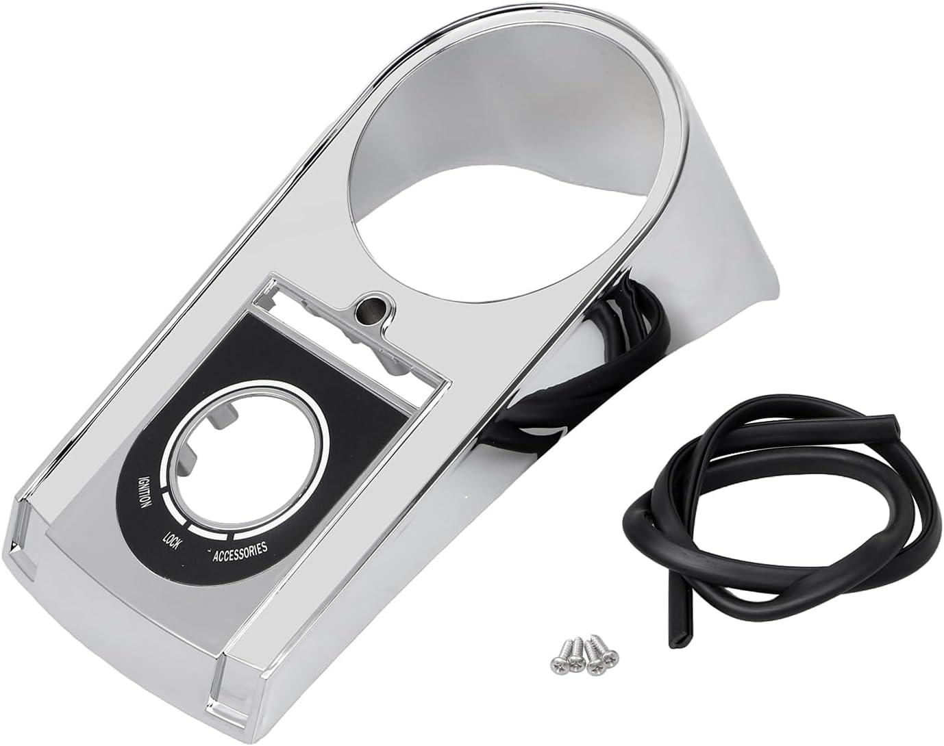 Vivid/Gloss Black Fuel Tank Console Dash Panel Cover Speedometer Housing Fit for Harley Softail Deluxe Fat Boy Heritage Classic 2000-2010