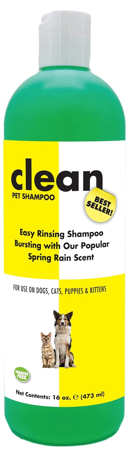 SHOW SEASON ANIMAL PRODUCTS 1 Clean Shampoo for Dogs and Cats with Great Long Lasting Scent 16 oz. | Cruelty-Free | Paraben-Free |…