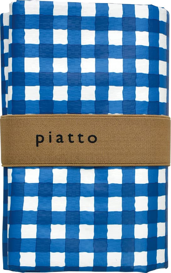 Amazon.co.jp: 現代百貨 piatto レジャーシート BL ギンガムチェック