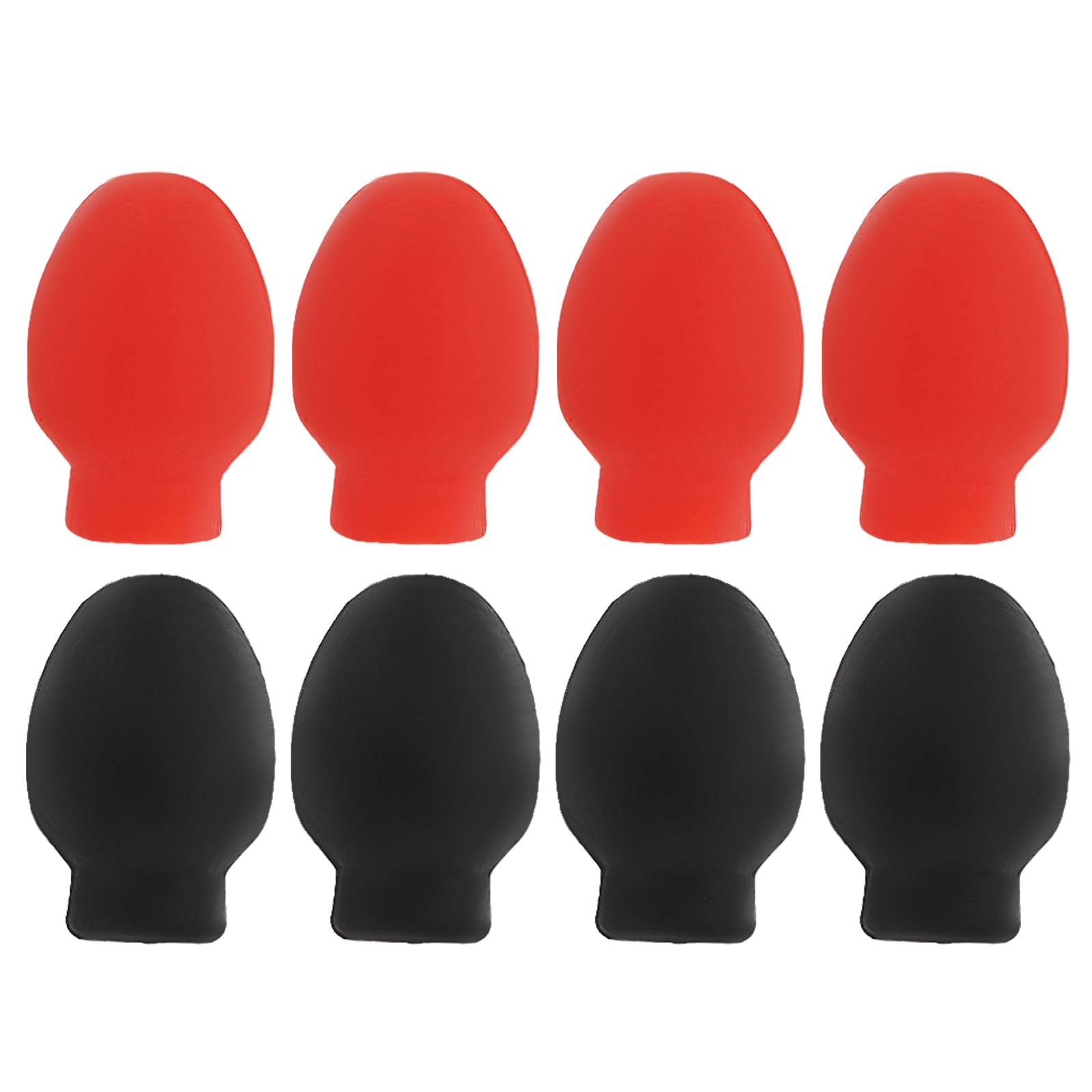 24 Pcs Drum Practice Tip Replacement Dampeners for Drums, Silicone Mute Accessories for Snare and Drum Set - Ideal for Silent Practice