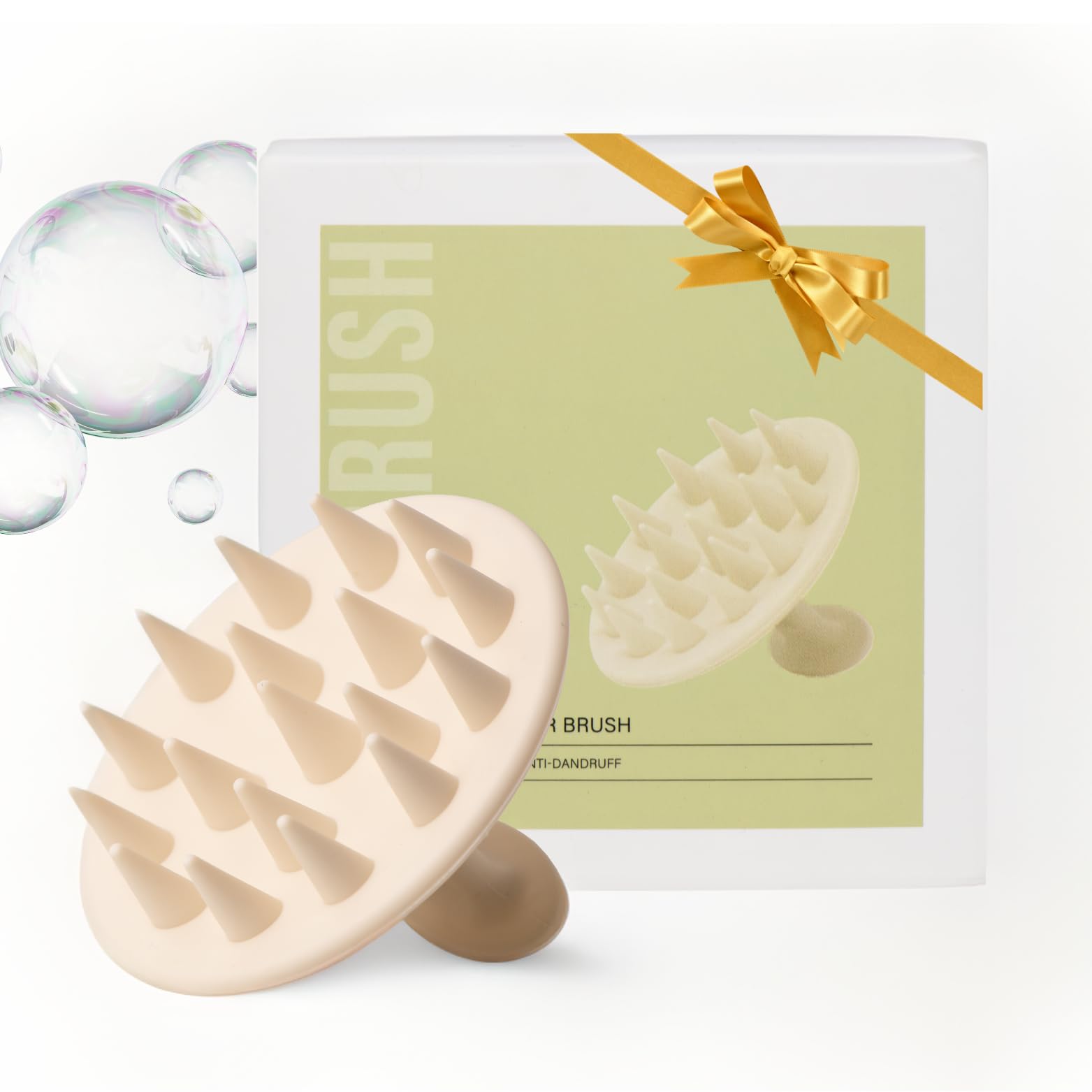 Rosental Organics Exfoliating Hair Brush, Scalp Massage Brush & Exfoliating, Shampoo Hair Brush, Hair Wash Brush
