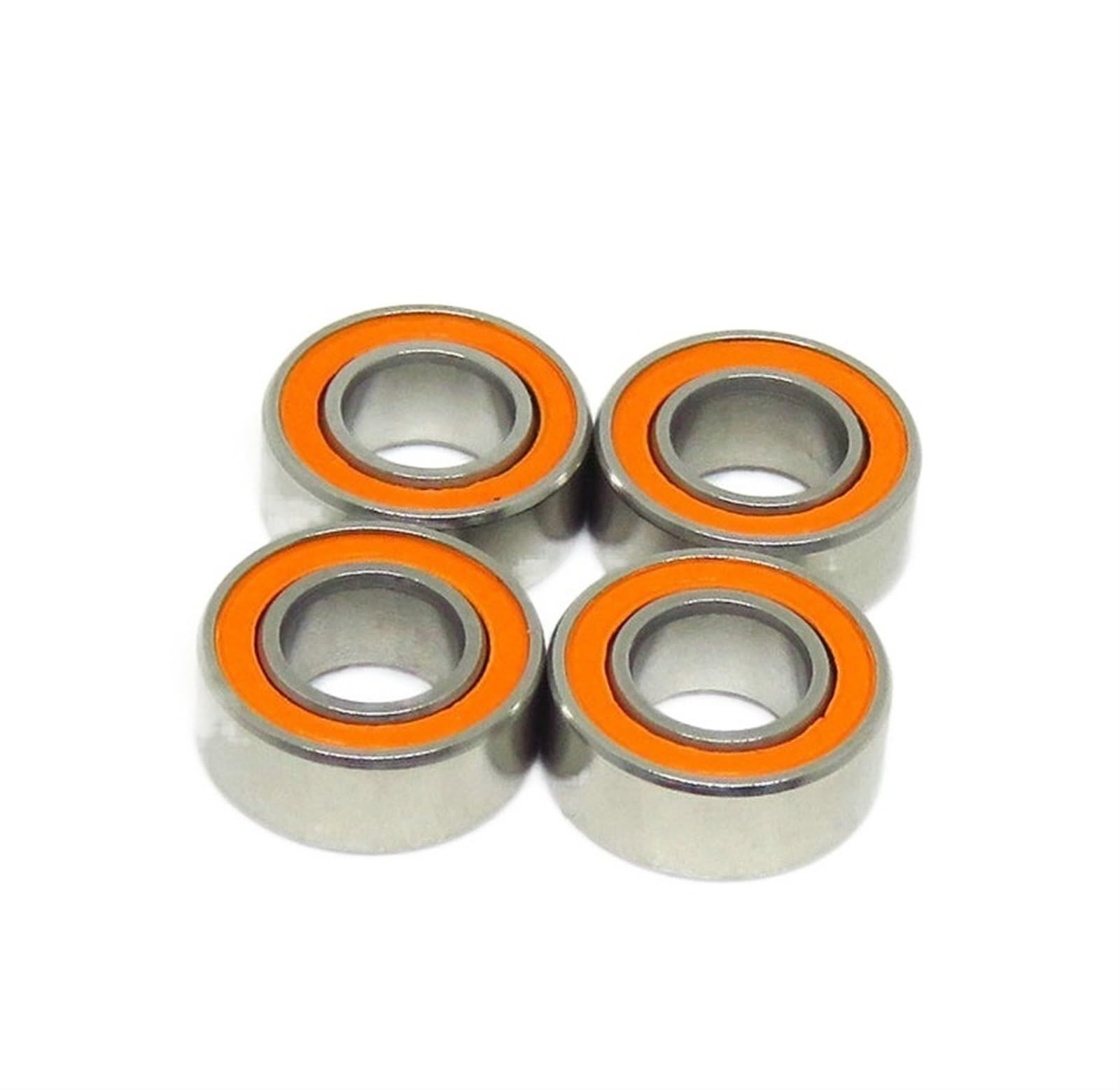 IEUMJNAT Bimetal Seal Shield Micro deep Groove Bearing 10pcs SMR105C-2OS 5x10x4mm Stainless Hybrid Ceramic
