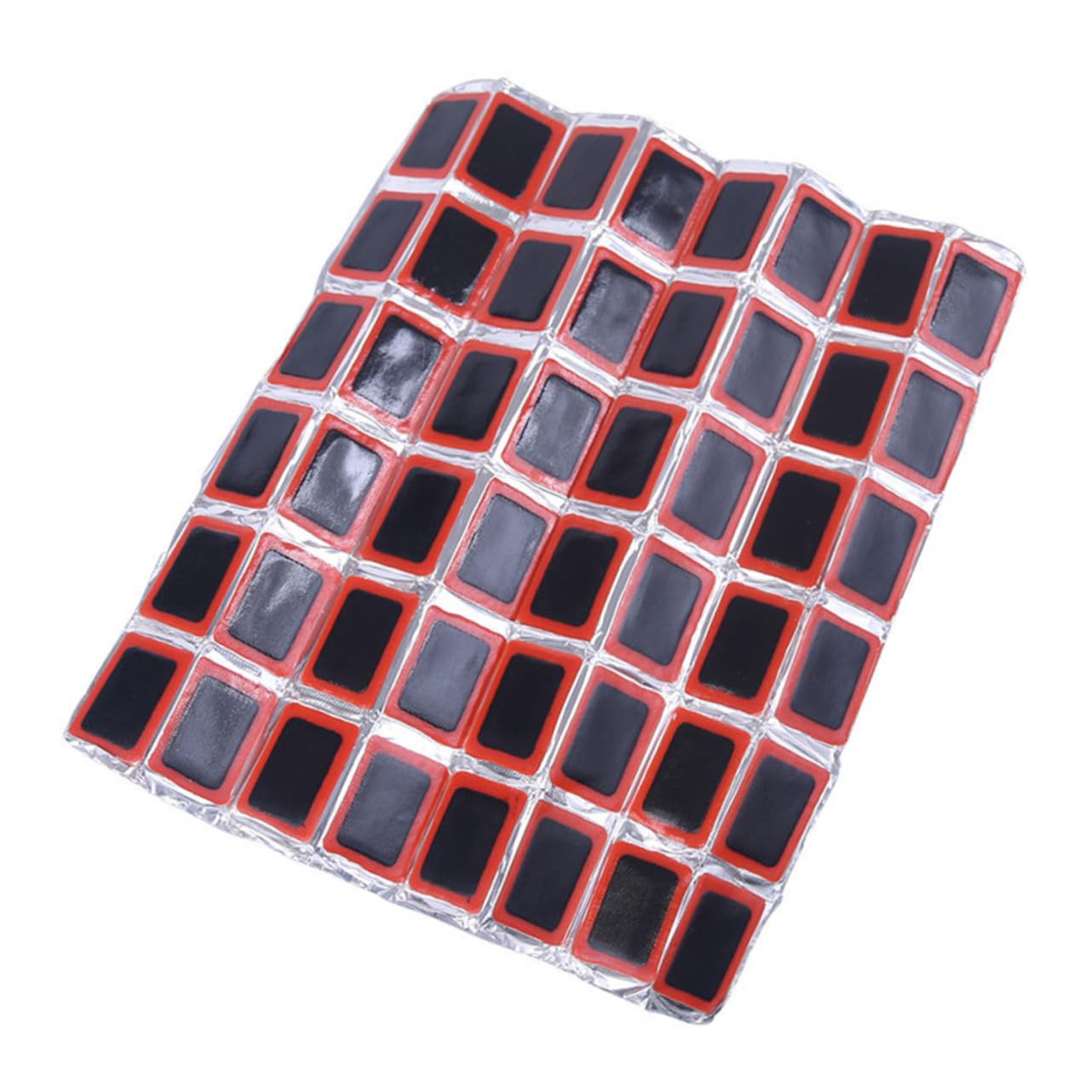 Holibanna 3Sheets Bike Repair Kit Rubber Patches for Inner Tube Punctures Easy to Use Lightweight for Home Roadside Emergency Repairs