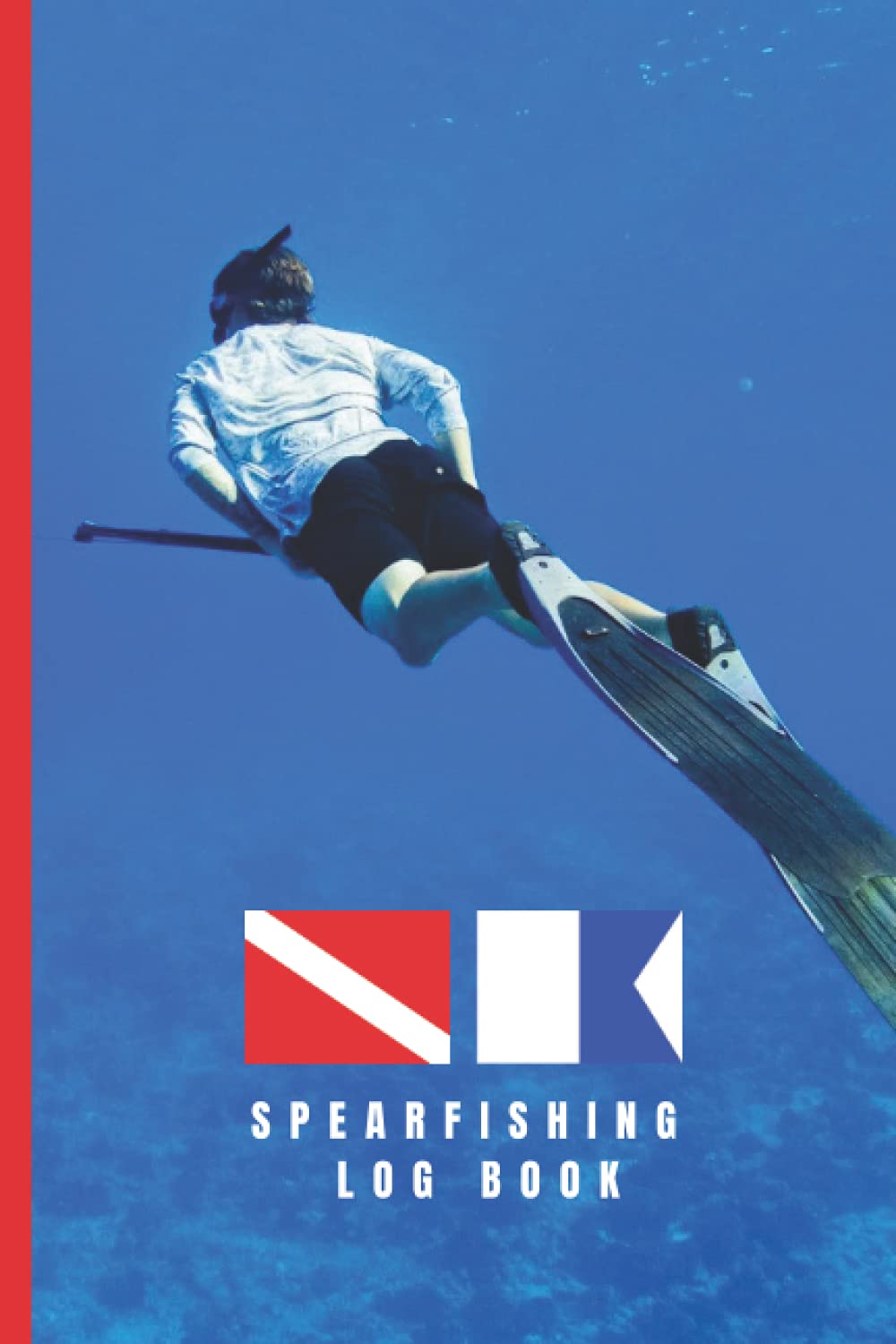 SPEARFISHING LOG BOOK: Detailed apnea diver logbook | Up to 120 dives | Gifts for spearfishers.