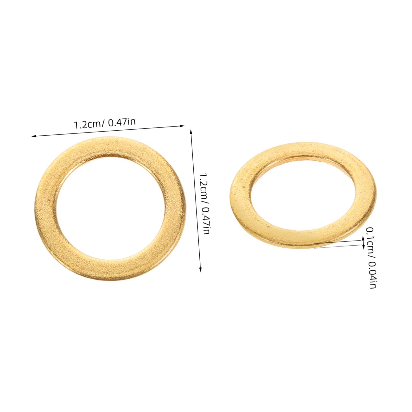 GALPADA 100Pcs Skateboard Repair Parts Kit Durable Metal Washers for Easy Installation Compatible with Various Skateboard Performance Gaskets for Skateboard