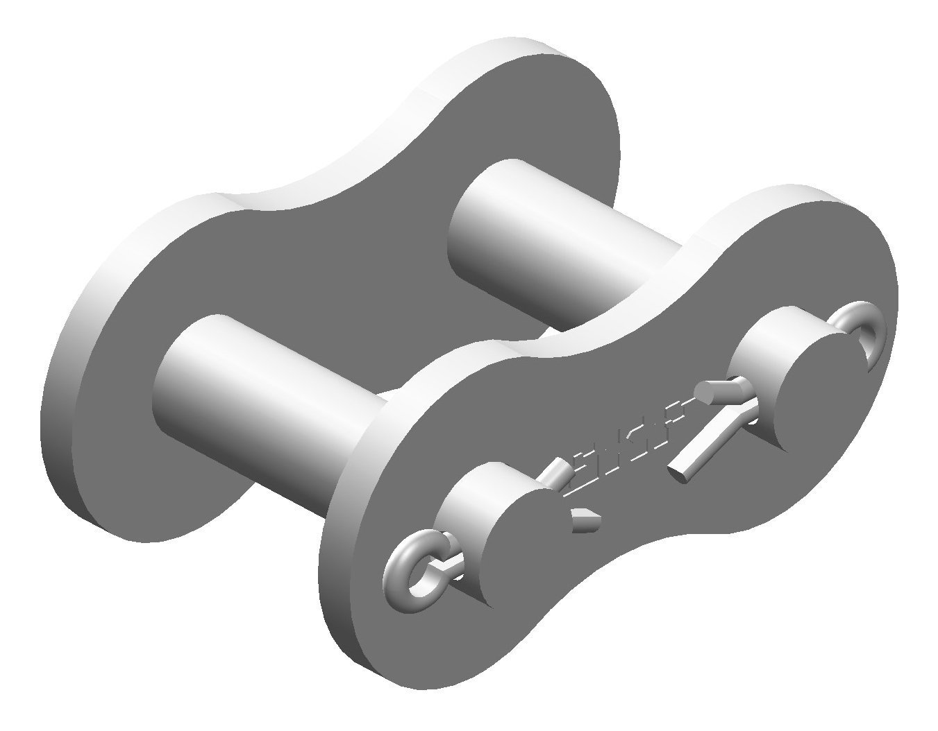 SKF 16B1SSC/L (BS) Stainless Steel Roller Chain Connecting Link