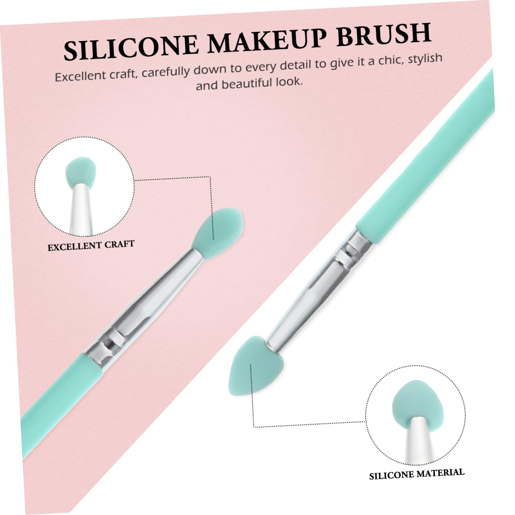 Healeved 21 Pezzi Pennello per maschera in silicone strumenti per la cura della pelle del viso cosmetico ombretto Trucco pennelli make up professionali pennelli professionali make up