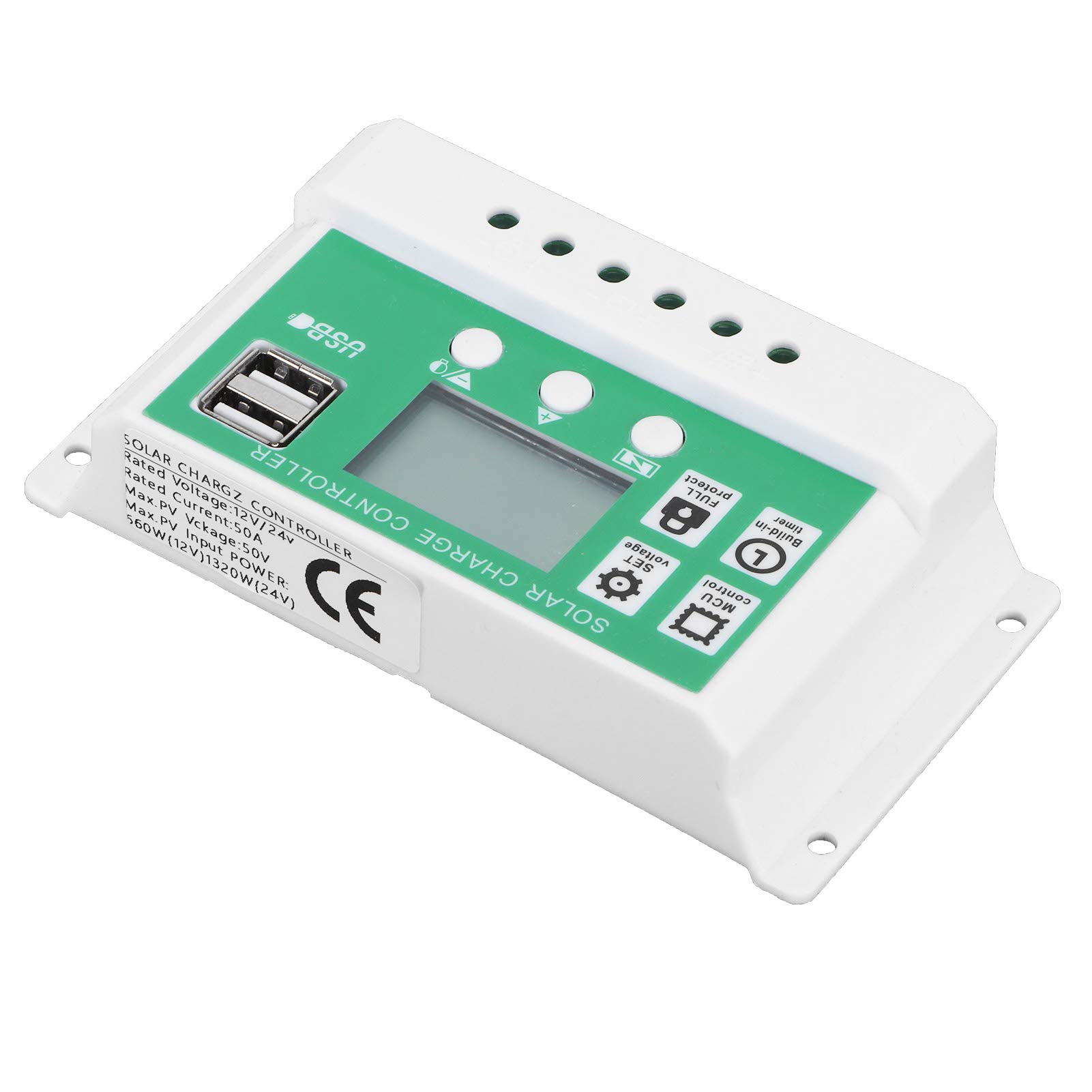 Buy doa 50A12V 24V MPPT Solar Control Regulator Solar Panel Regulator Renewable Energy