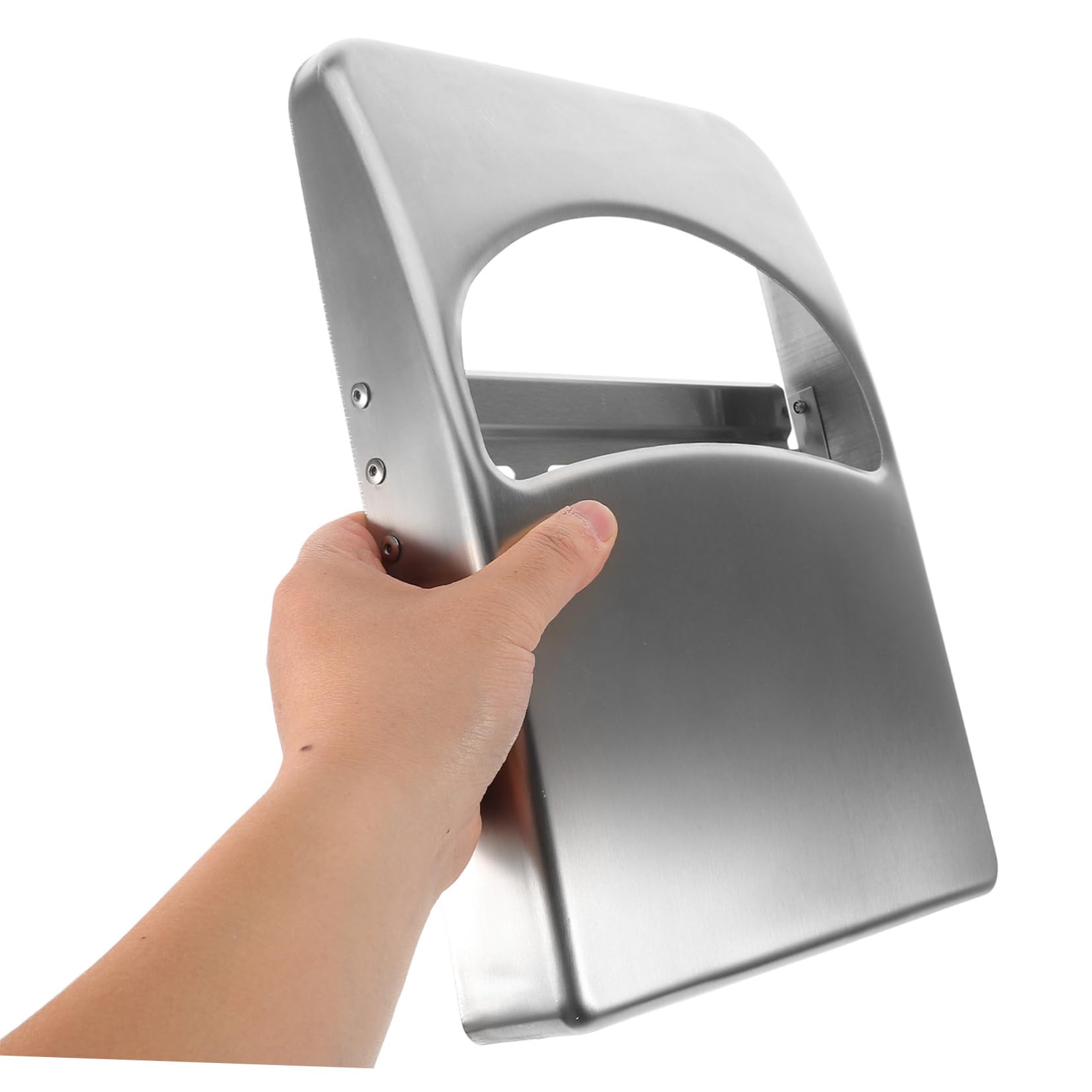 Distributore Copriwater Commerciale in Acciaio Inox Argento