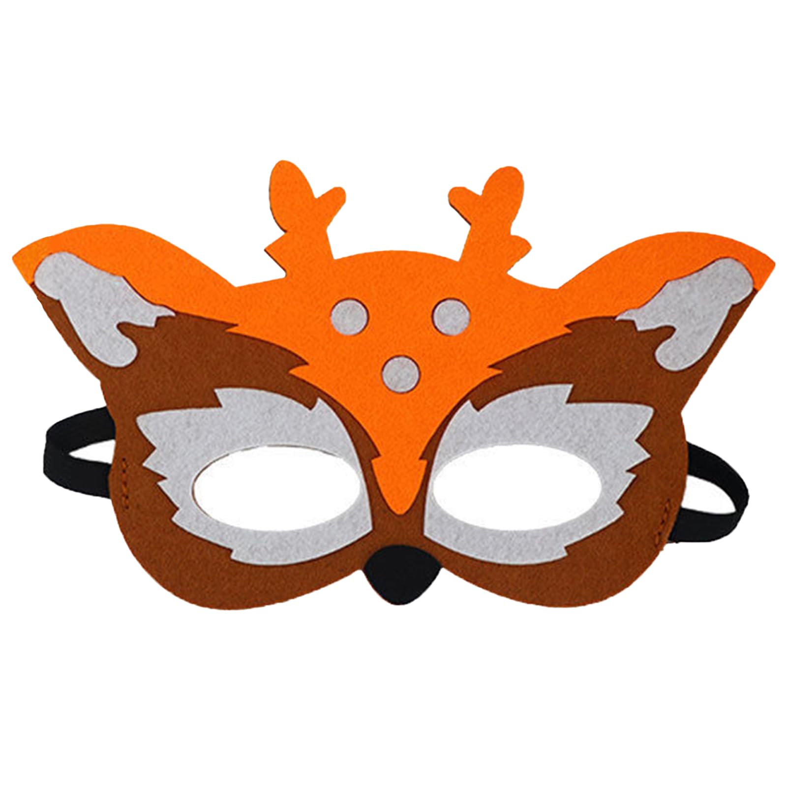 Jtnohx Felt Animal Masks, 10 Pcs Halloween Mask for Kids, Animal Costume for Birthday Party Supplies