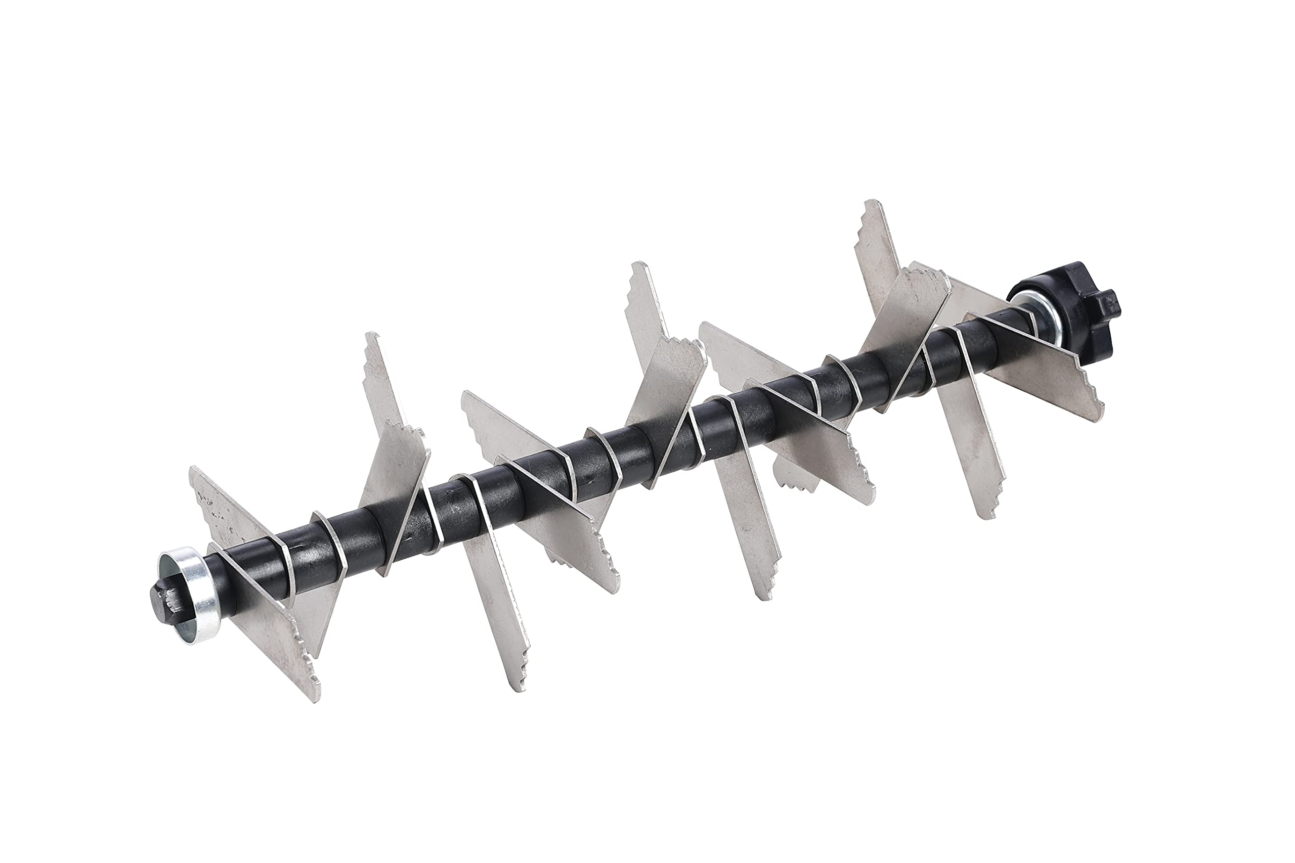 Greenworks Rouleau porte-lames de rechange ASC-SC-GW (convient aux scarificateurs à batterie GD40SC36 et GD48SC36)