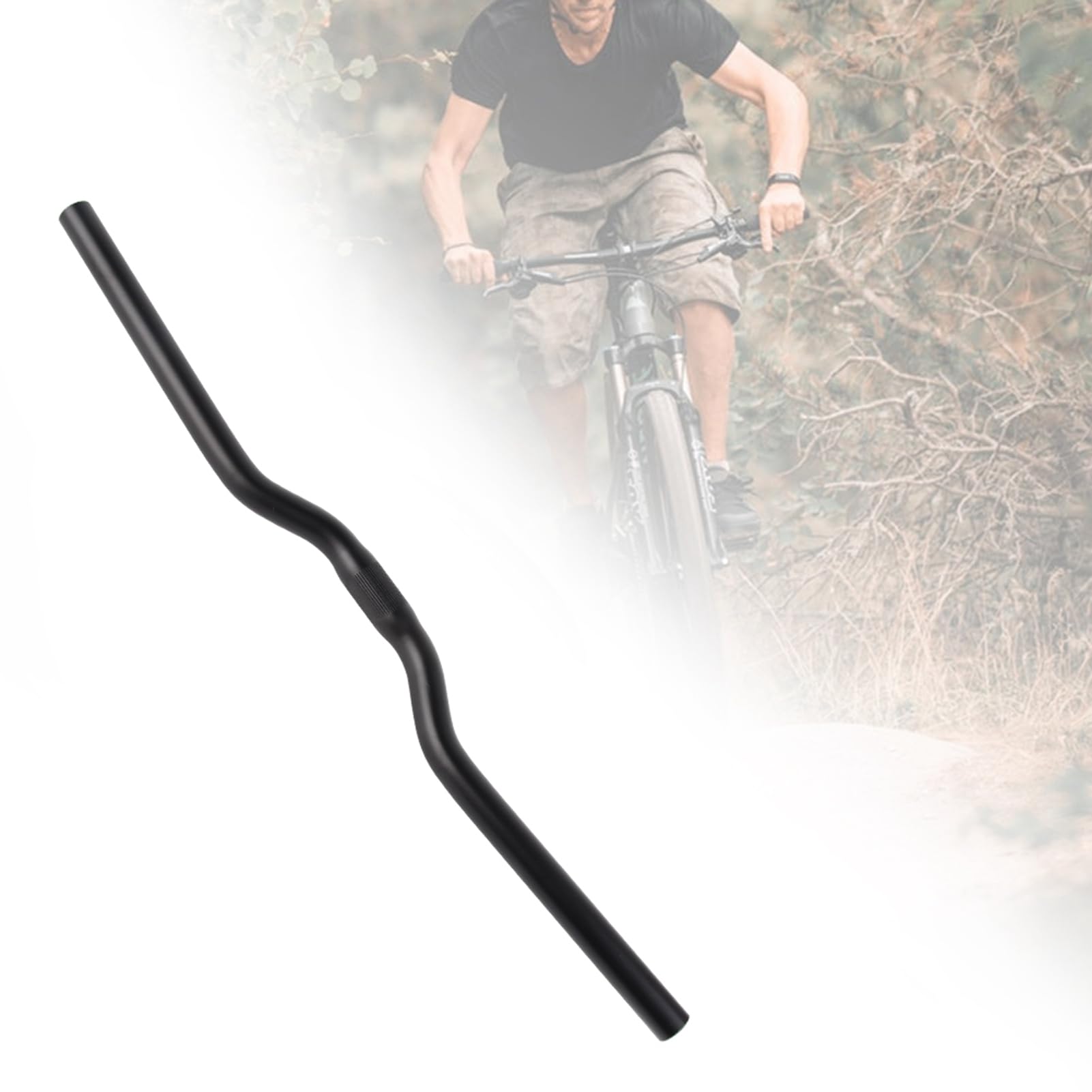 aqxreight Manubrio di Bici in Lega di Alluminio Vintage per Biciclette di Montagna e Strada