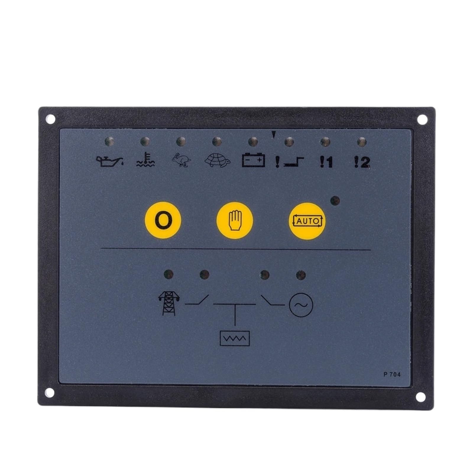Módulo de control DSE704 para arranque automático y control de fallos en motores de generador 4