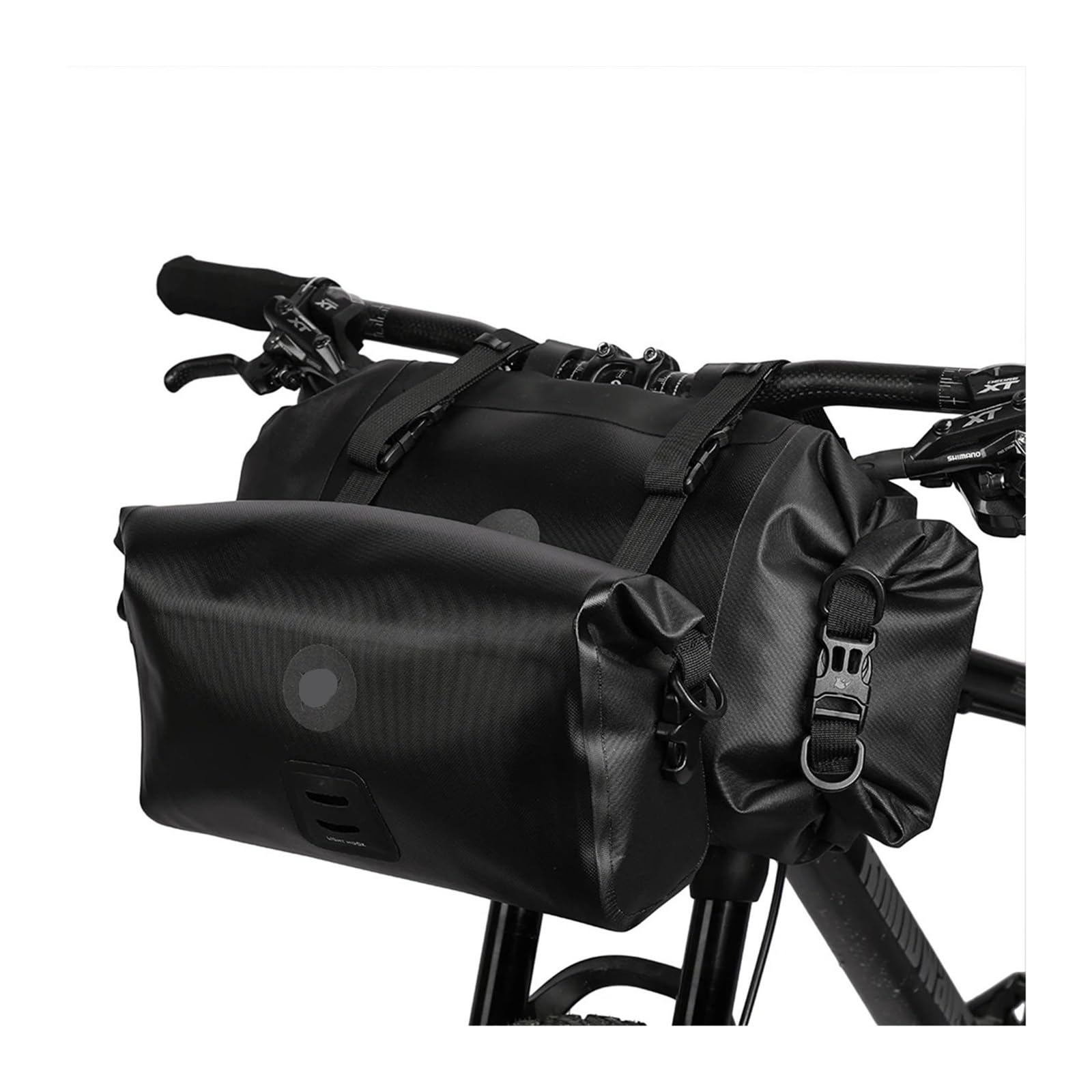 Borsa for manubrio bici impermeabile multifunzionale da 1 pz 12 litri | Conserva l'attrezzatura for le gite in MTB e in bici da strada.(Only Main Bag 8L-1)