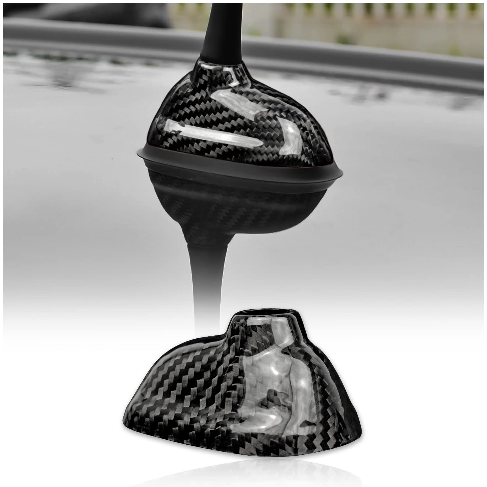 Antenne aileron de requin Mini Cooper R55 r&eacute;ception radio stable sans bruit - 8