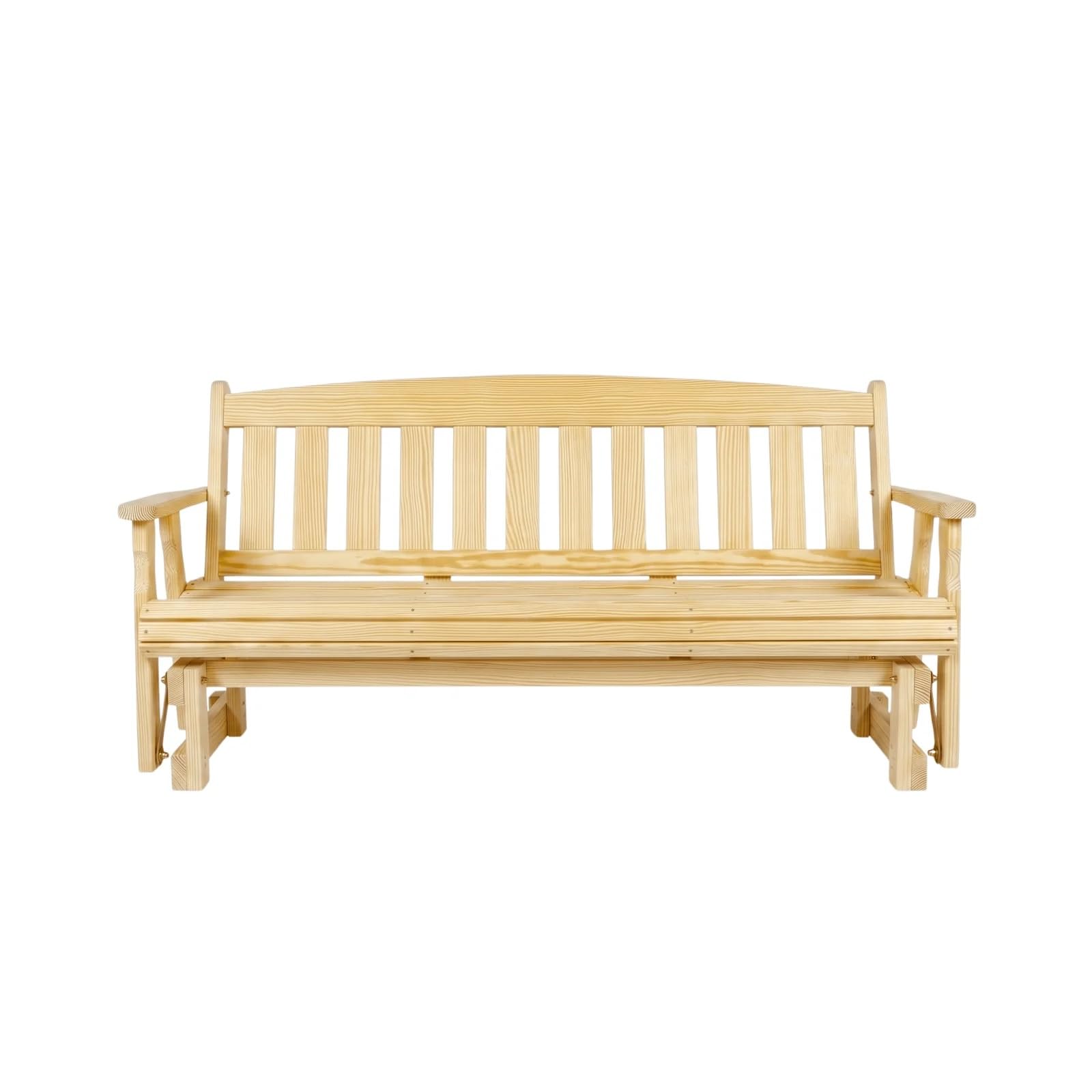Amish Casual Heavy Duty 800 Lb Mission Pressure Treated Porch Glider (Unfinished, 6 Foot)
