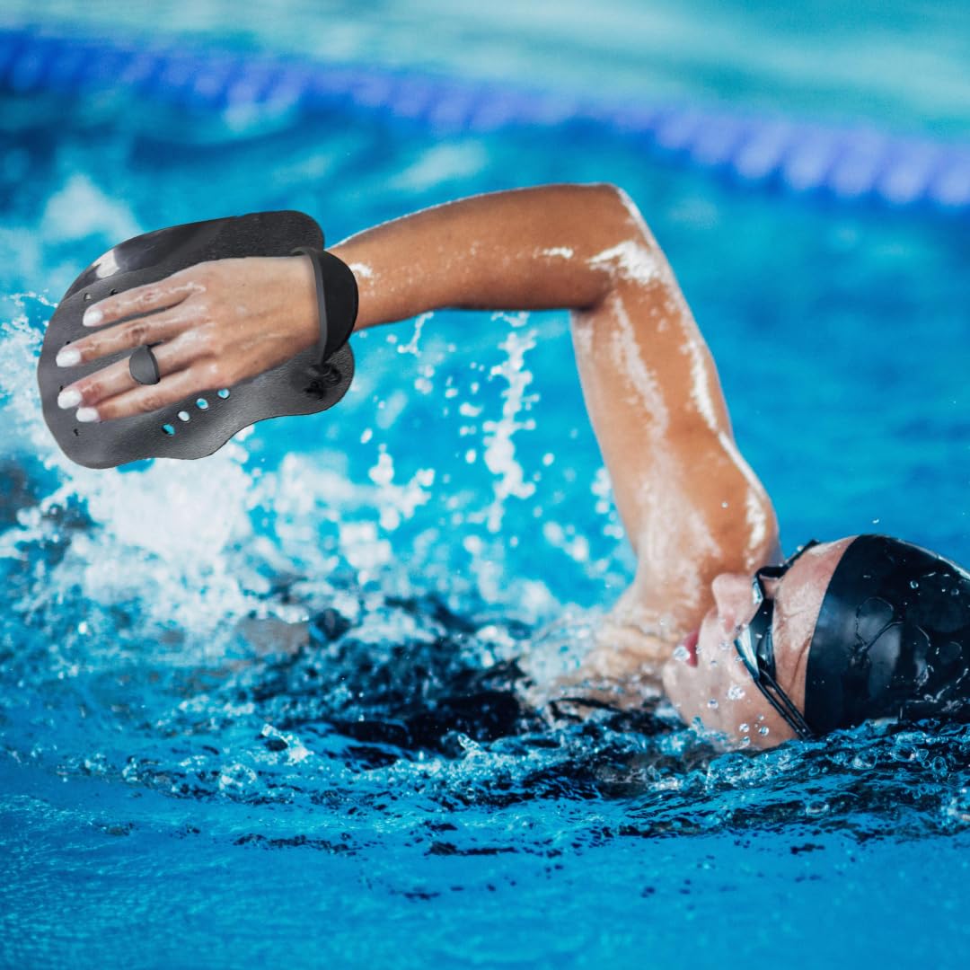 kina - Pinne per Mani Nuoto Professionale | Comfort, Velocità e Performance Superiori | Regolabili e Comode | Per Principianti ed Esperti