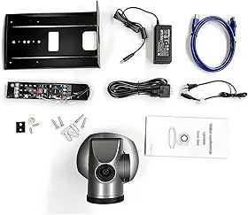 Câmera 4K PTZ AI Tracking Zoom óptico 10X 250 Rotação PoE LAN Câmera de Saída USB para Ensino de Conferência Transmissão Ao Vivo (Plugue dos EUA)