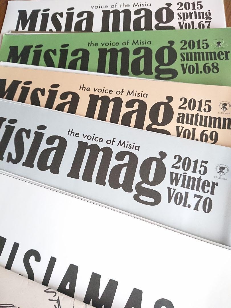 Misia ・ファンクラブ・会報50冊 Misia ・ファンクラブ・会報50冊 2025年最新】MISIAファンクラブ