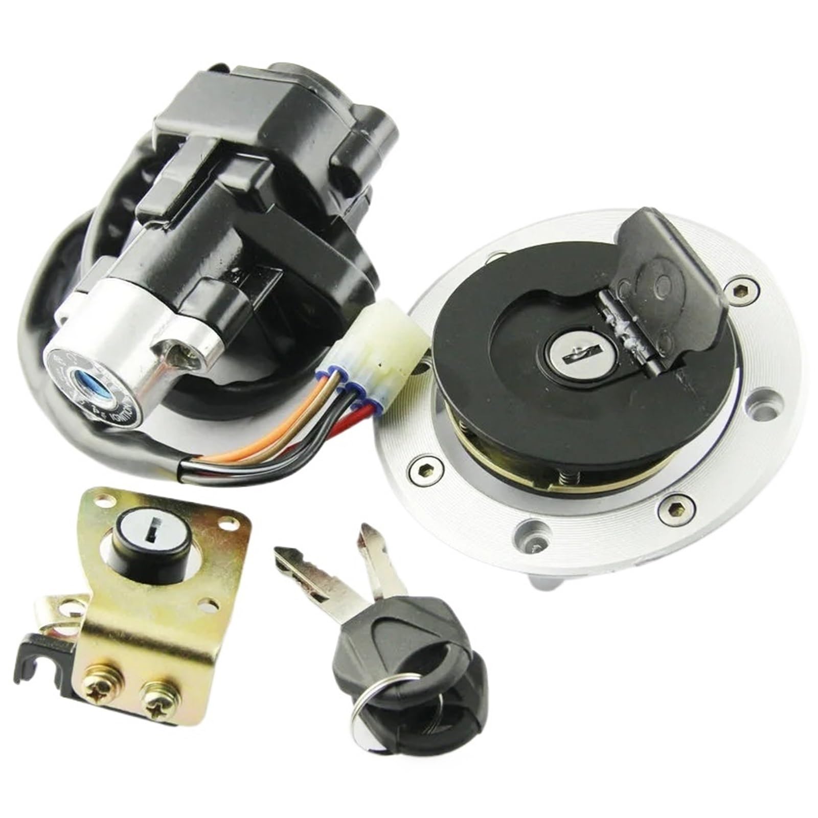 Interruptor de Control de Encendido Para GSX400 FSV/FSK1 TL1000R TL1000S GSX750 GSX600 GSX1200 GSXR600 GSXR750 Juego Interruptor Bloqueo Llave Encendido