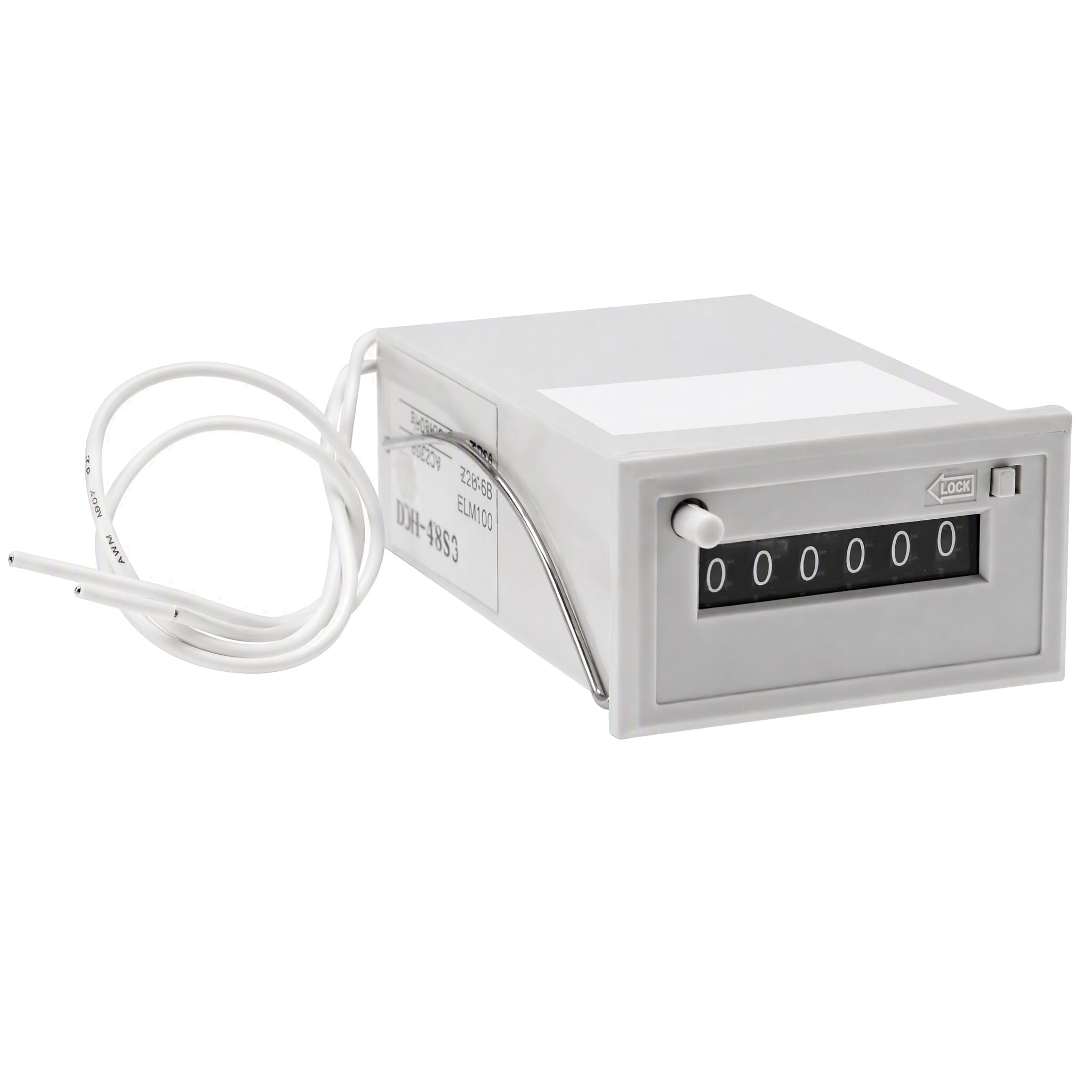 CSK6-NKW Electromagnetic Counter 6 Digit Pulse Counter (DC 12V)