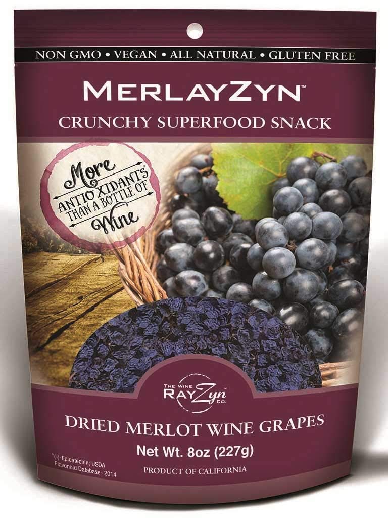 Wine Rayzyn® Merlayzyn Dried Merlot Wine Grapes (Case of