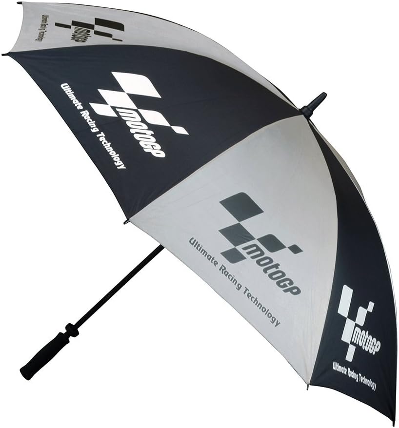 MotoGP Track Umbrella Black & Silver (MGPUMB06)