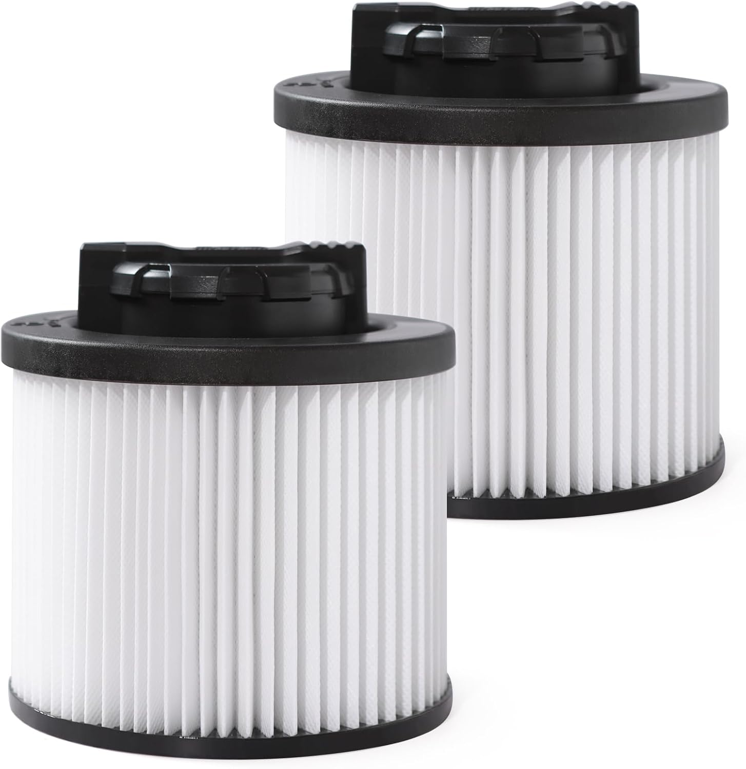 2 Pack DXVC4001 Vacuum Filters Replacement, Compatible with DEWALT 4-5 gallon wet dry shop vac DXV04T DXV05P DXV05S DXV08S and DXV06G
