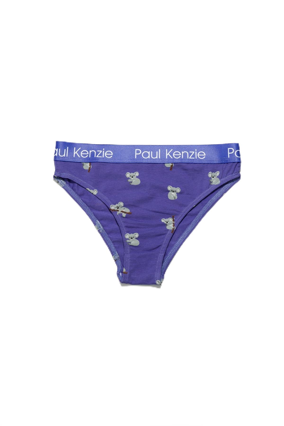 Paul Kenzie Women's Multicolour Eco Characters Slip Panties - Koala (Uk, Alpha, S, Regular, Regular, )