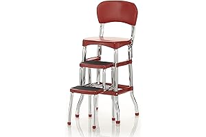 Cosco Retro Counter Chair/Step Stool: Elevate Your Convenience in Style